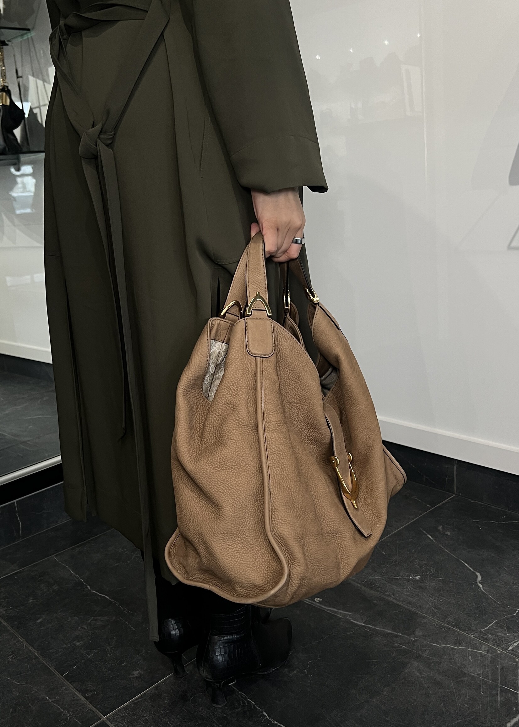 Gucci SOLD - Gucci Nude Stirrup