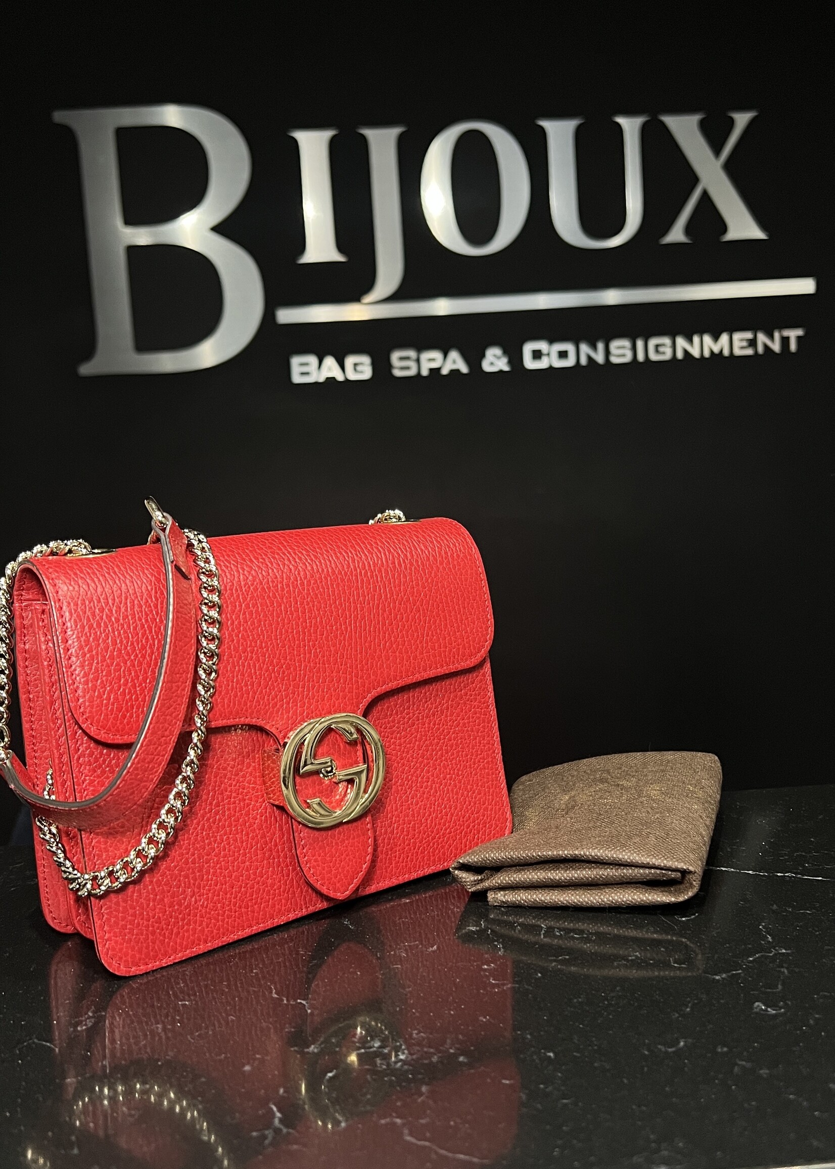 Gucci Gucci Small Dollar Crossbody Bag