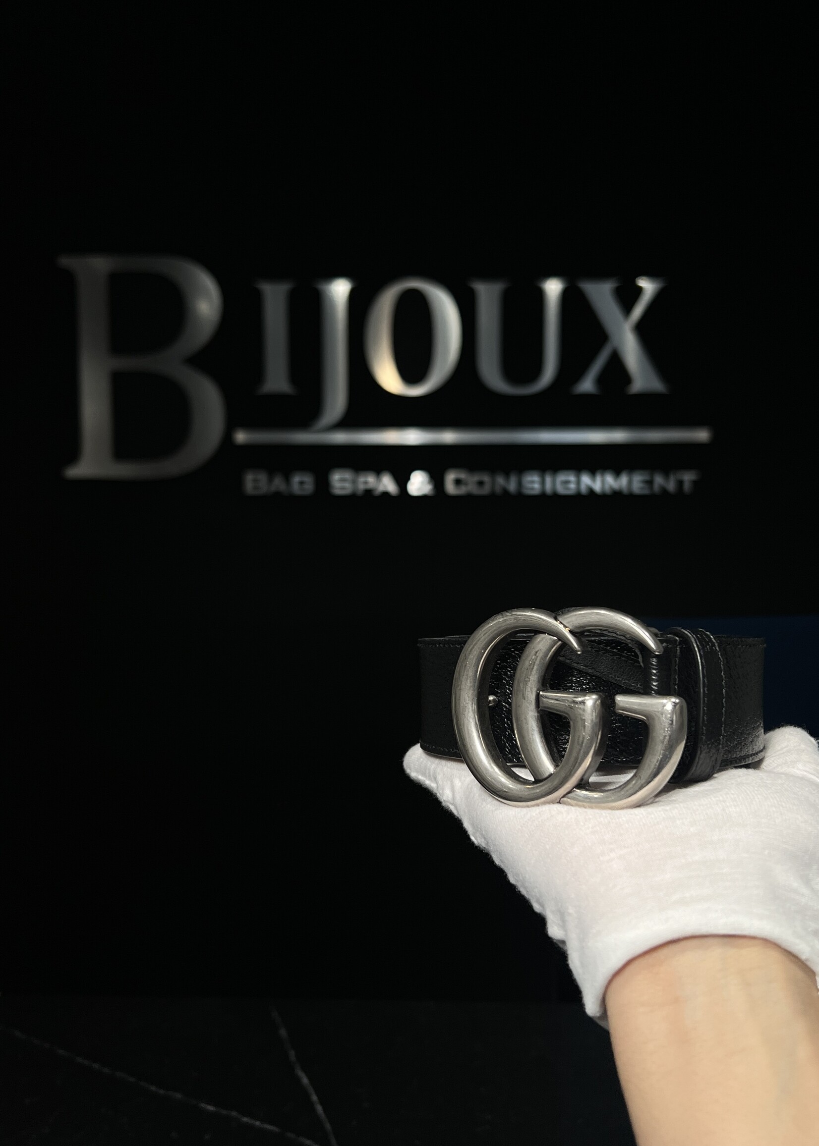 Gucci Gucci Marmont Belt SHW