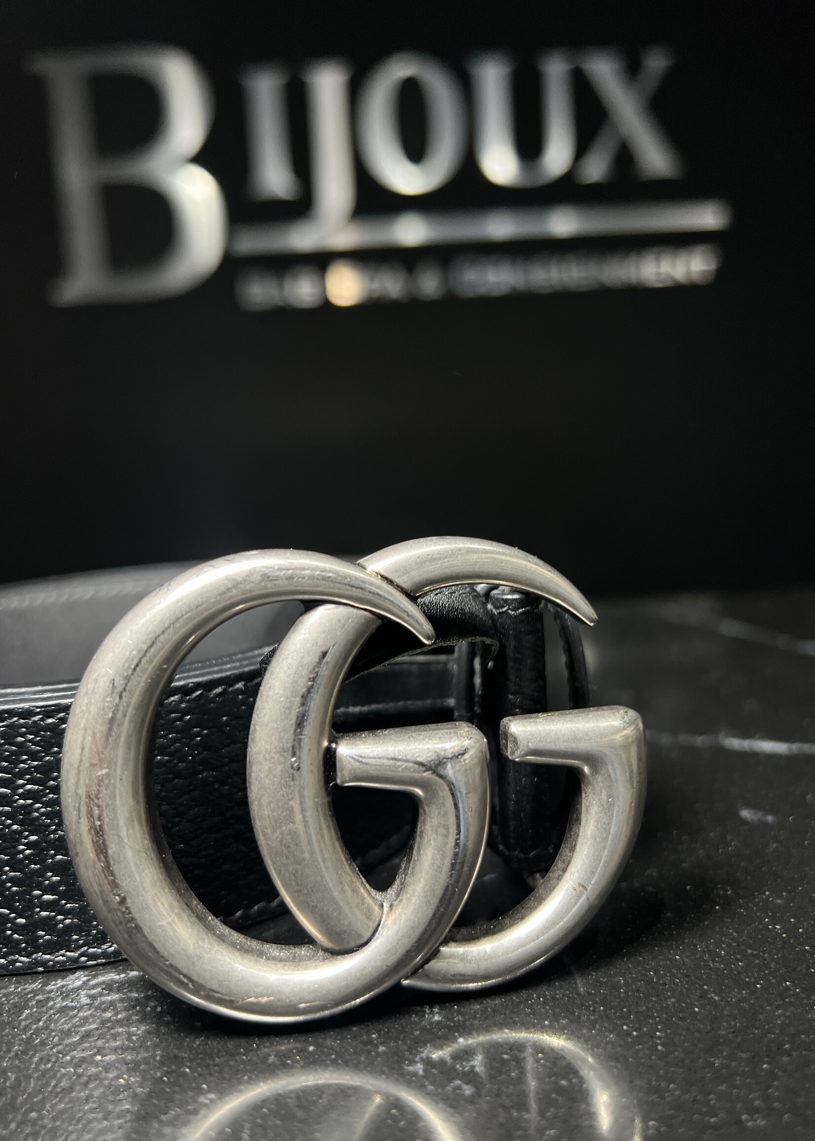 Gucci Gucci Marmont Belt SHW