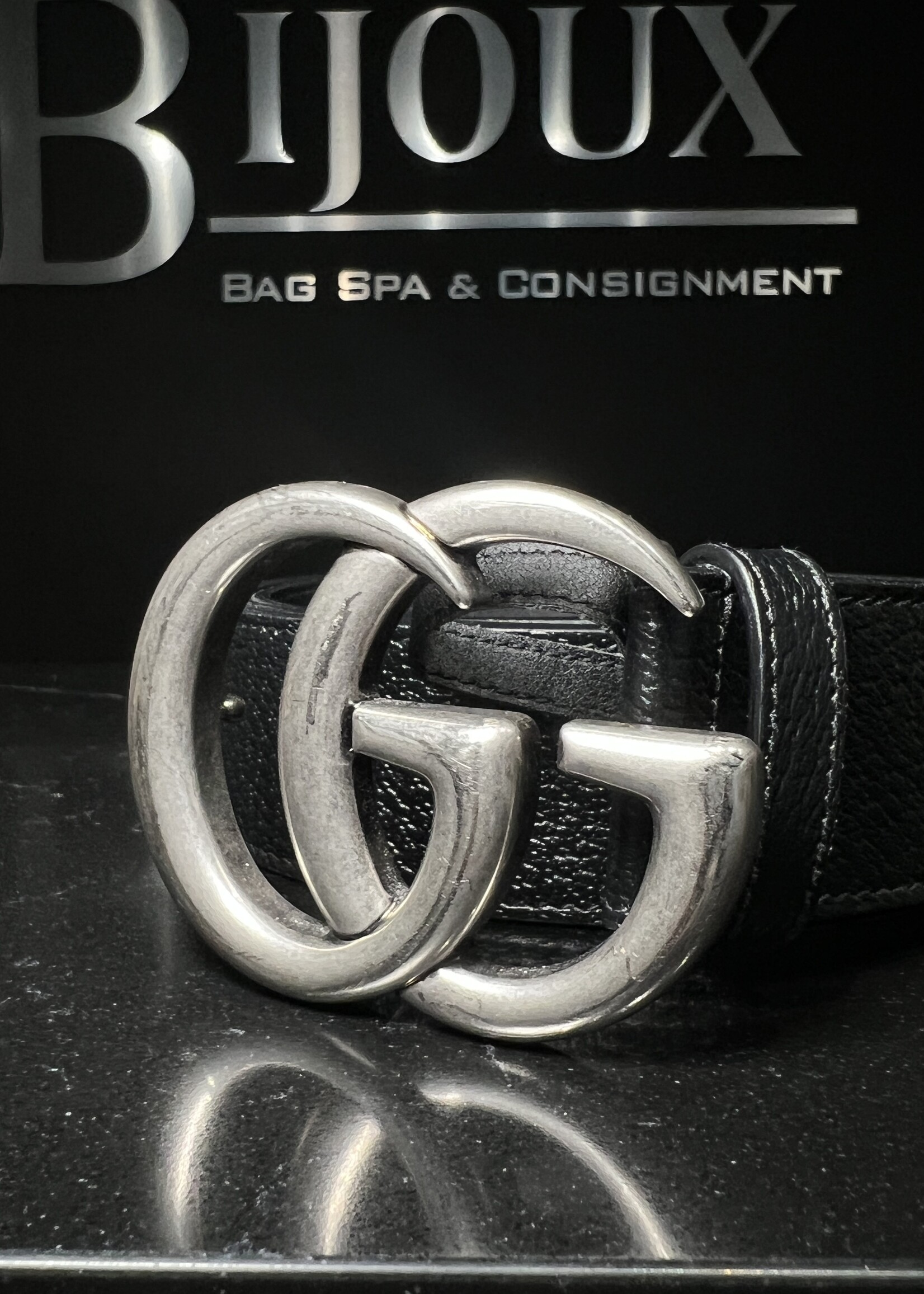 Gucci Gucci Marmont Belt SHW