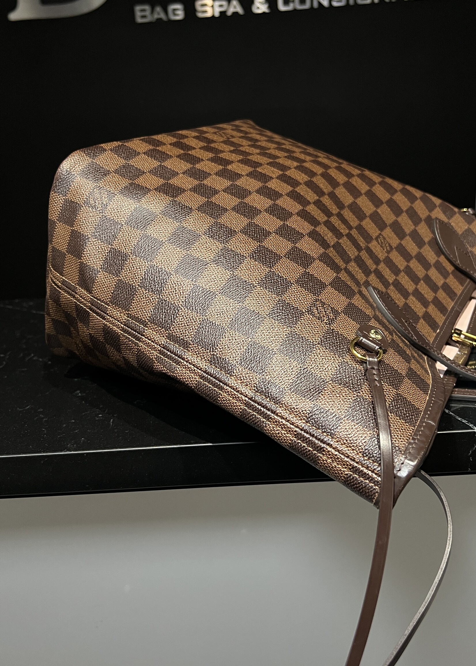 Louis Vuitton SOLD- Louis Vuitton Damier Ebene Neverfull MM