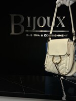 Chloe Chloe Mini White Faye Backpack