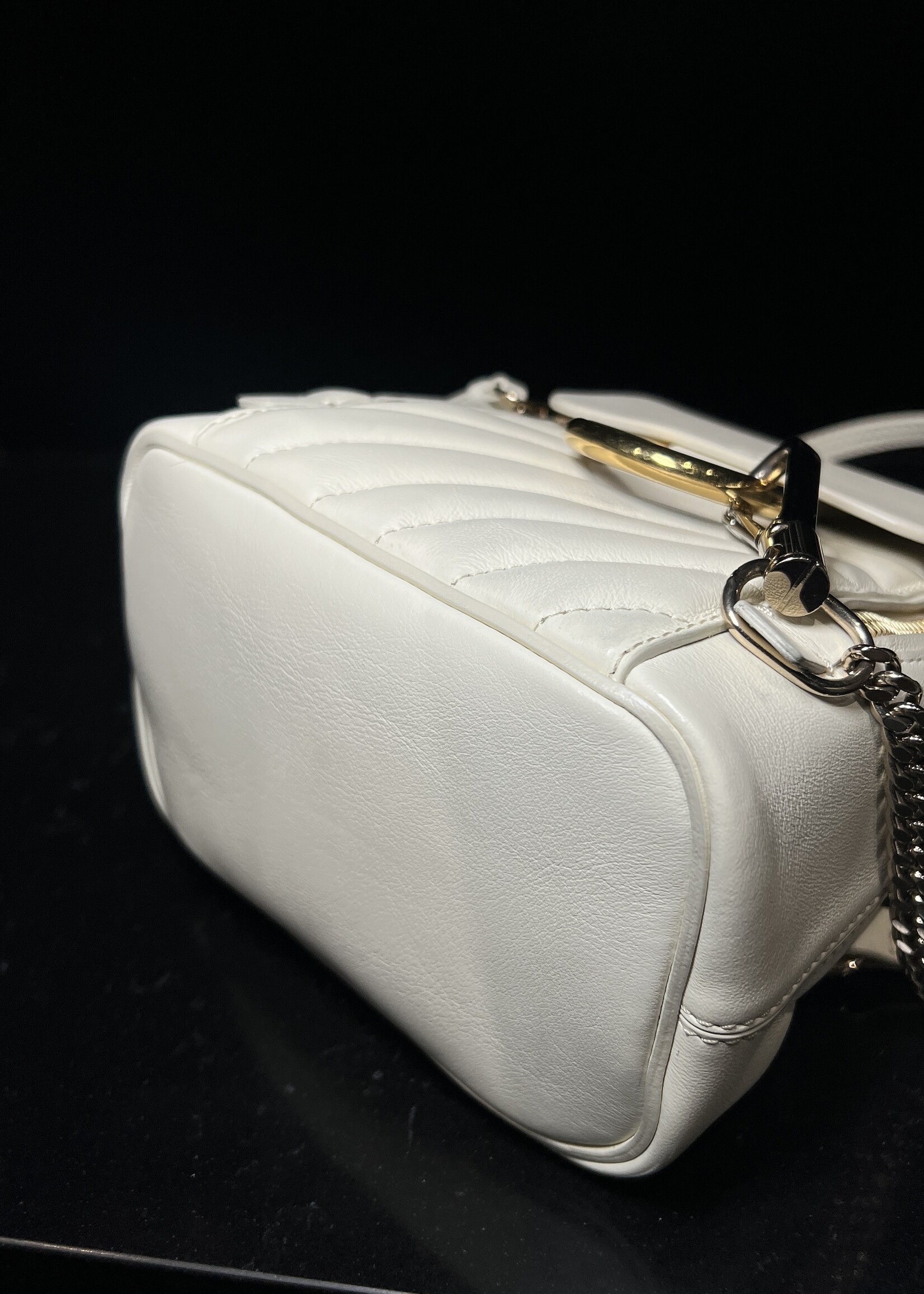 Chloe Chloe Mini White Faye Backpack