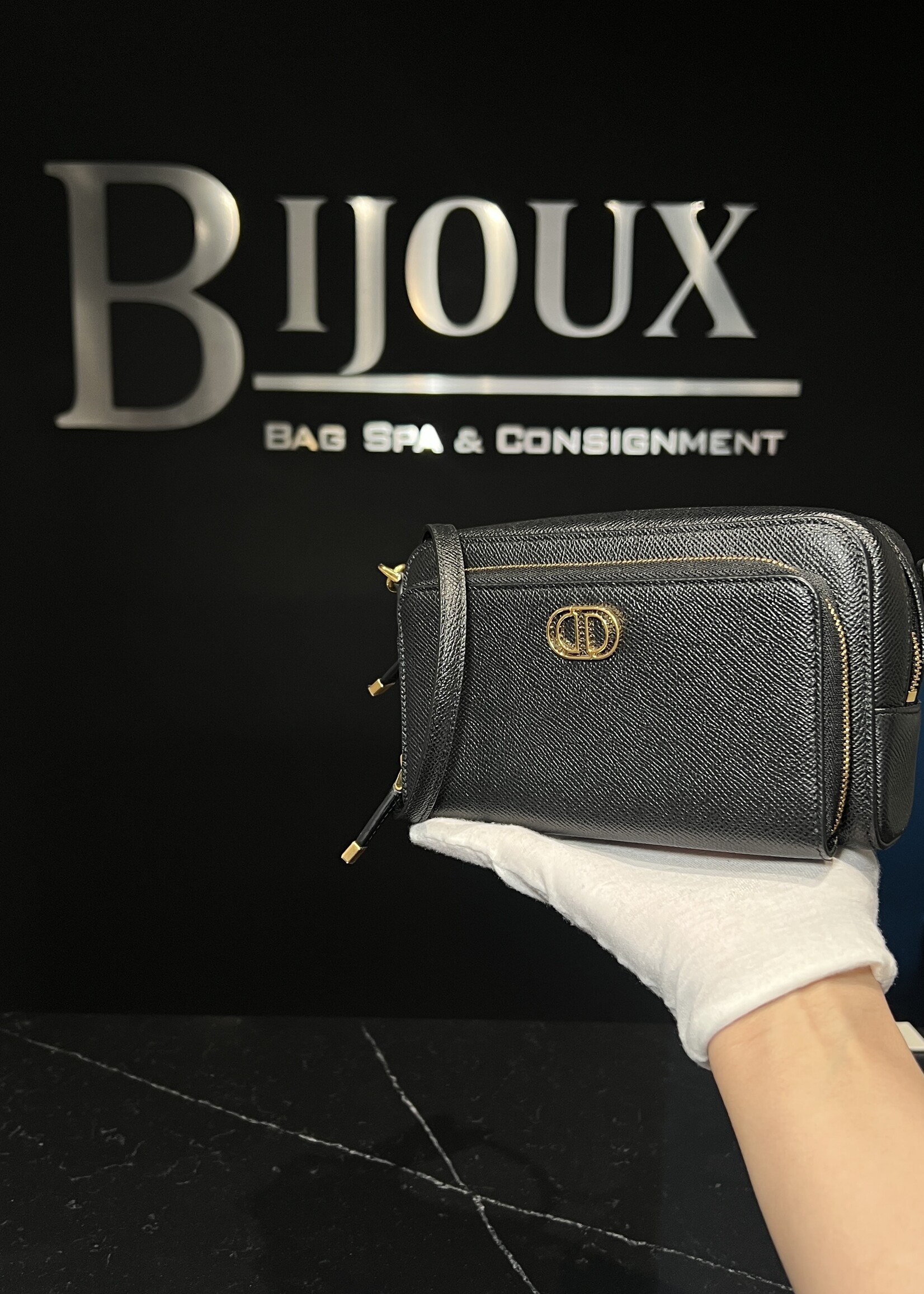 Christian Dior SOLD - Christian Dior Caro Double Pouch