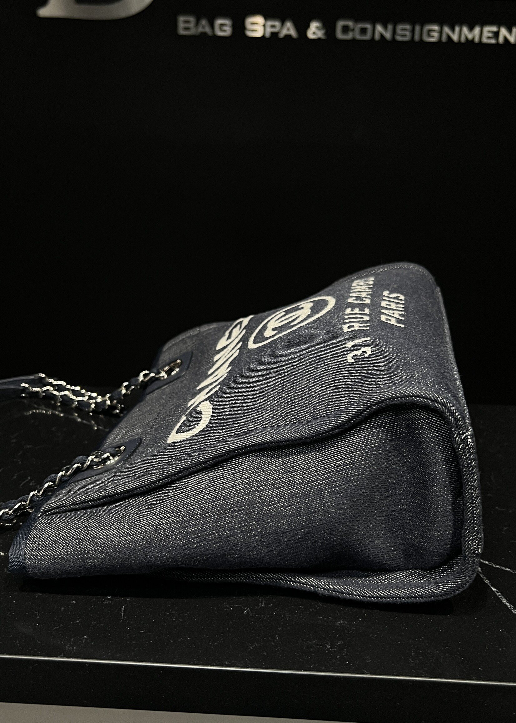 Chanel Chanel Small Denim Deauville Tote