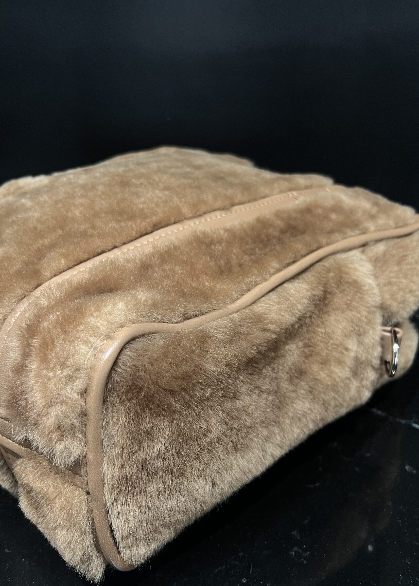 Balenciaga Balenciaga Shearling Bazar Shopper Tote XS