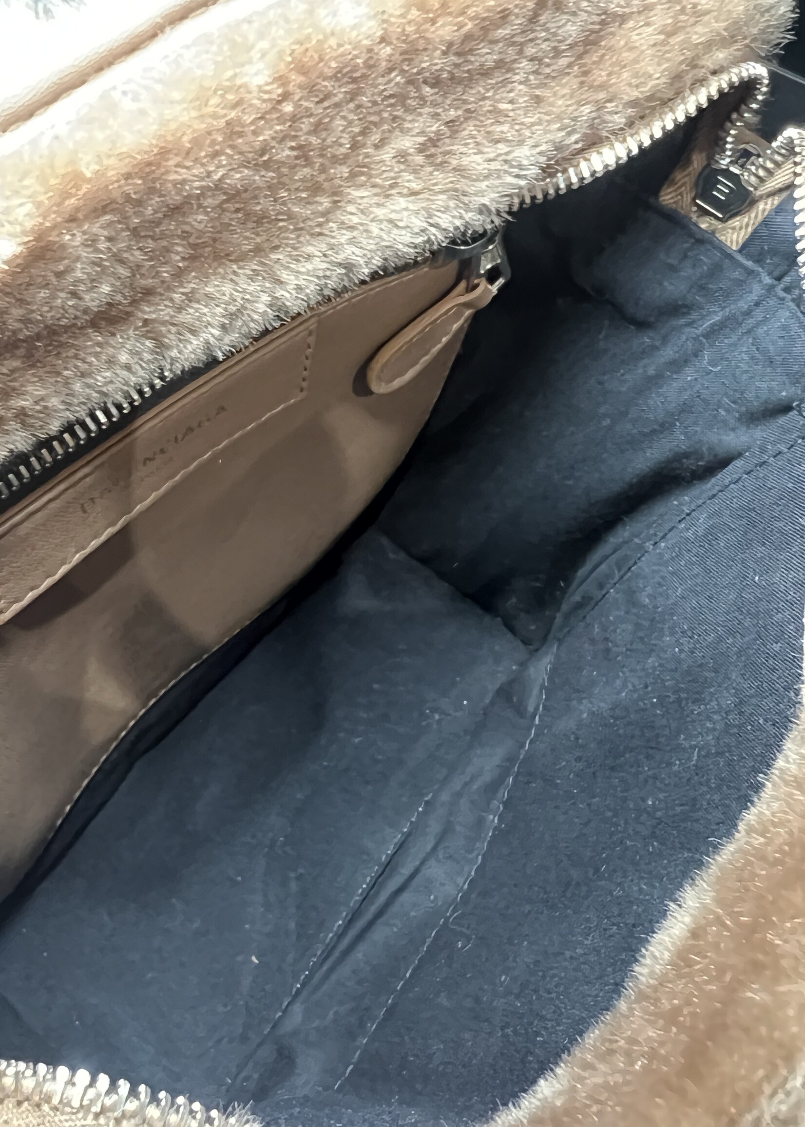 Balenciaga Balenciaga Shearling Bazar Shopper Tote XS