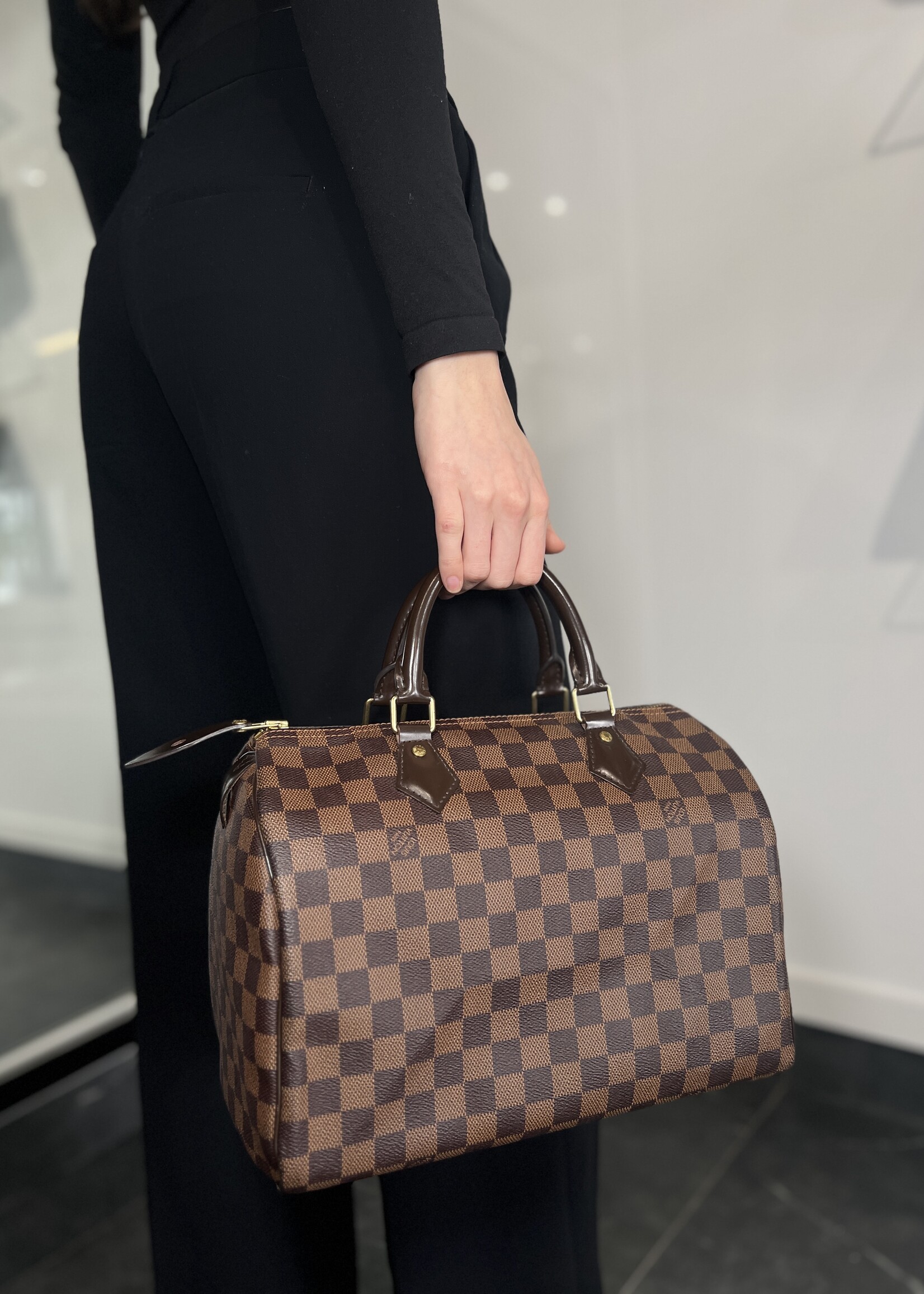 Louis Vuitton SOLD- Louis Vuitton Speedy 30 Damier Ebene