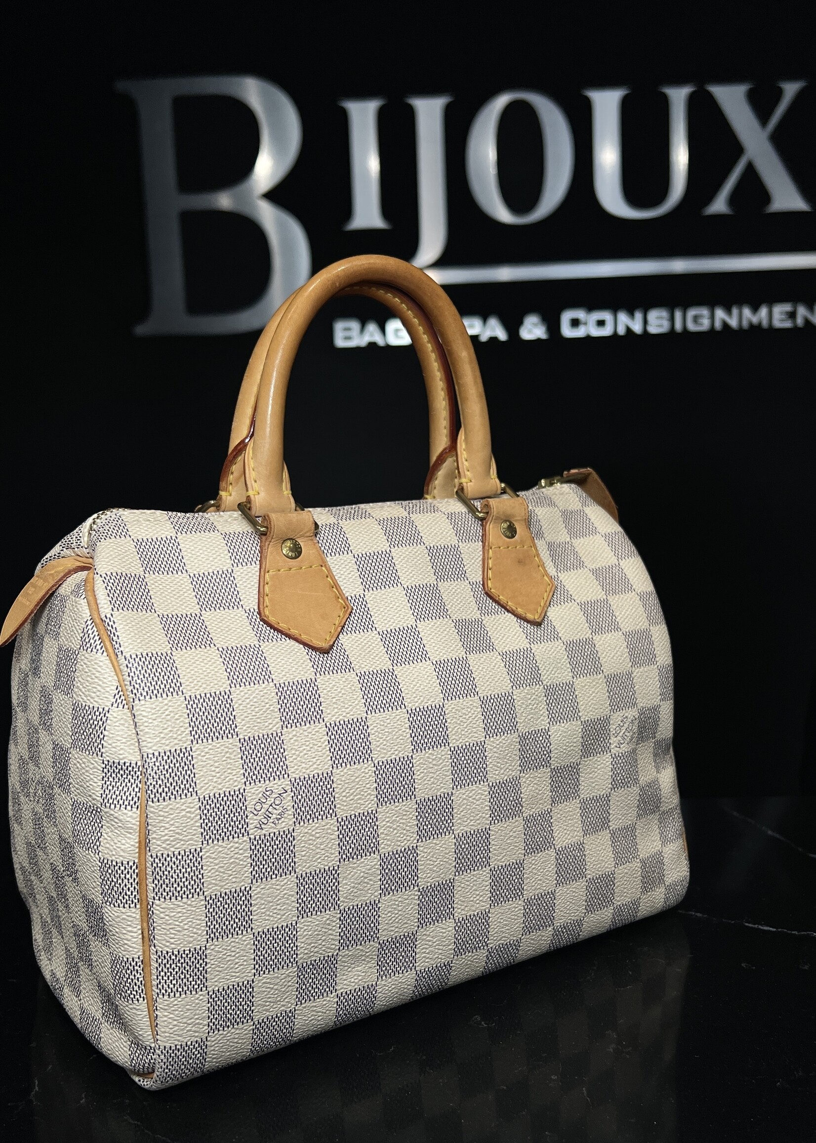 Louis Vuitton SOLD - Louis Vuitton Speedy 25 Damier Azur