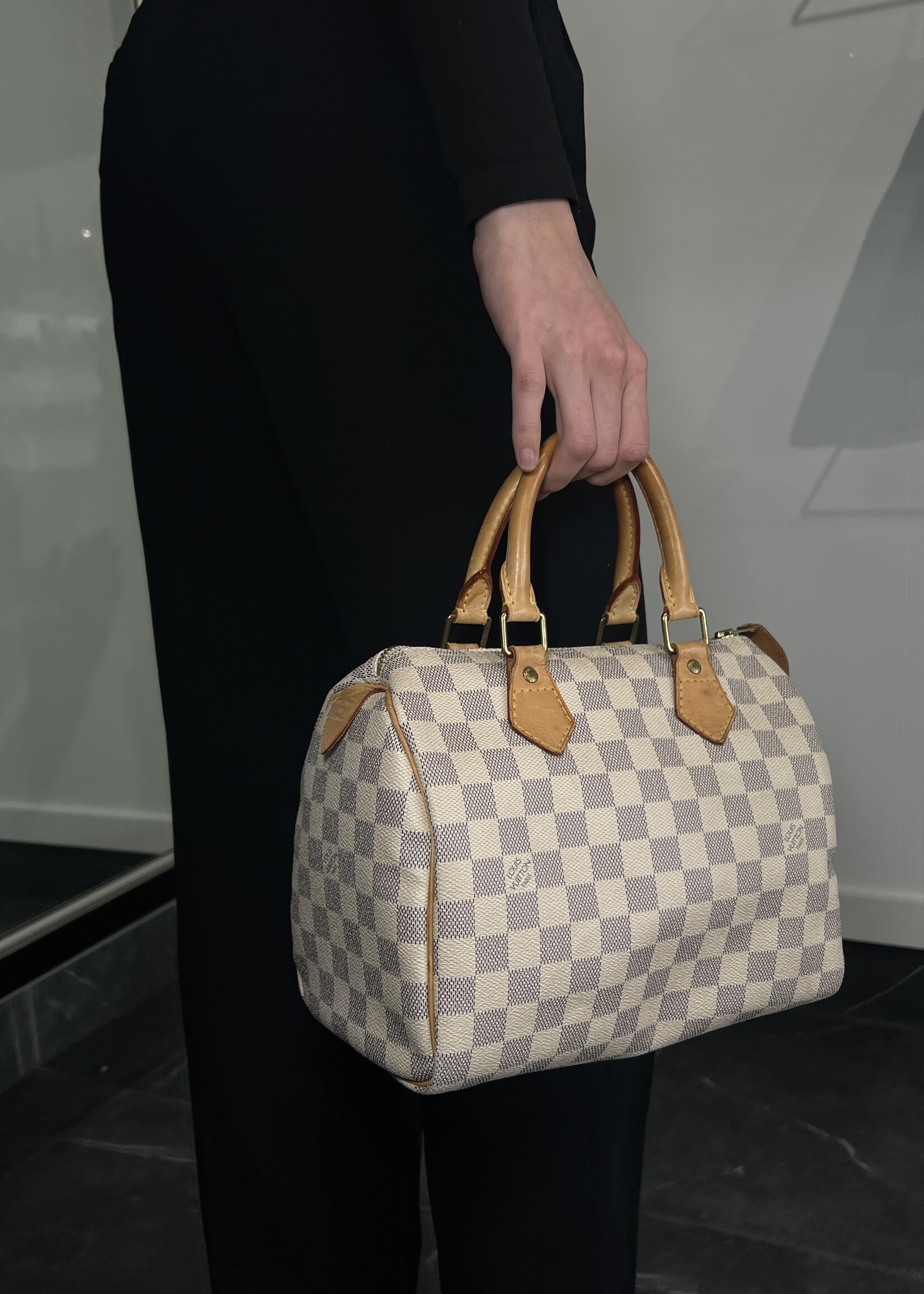 Louis Vuitton Louis Vuitton Speedy 25 Damier Azur