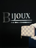 Louis Vuitton SOLD- Louis Vuitton Damier Azur Zippy Coin Purse