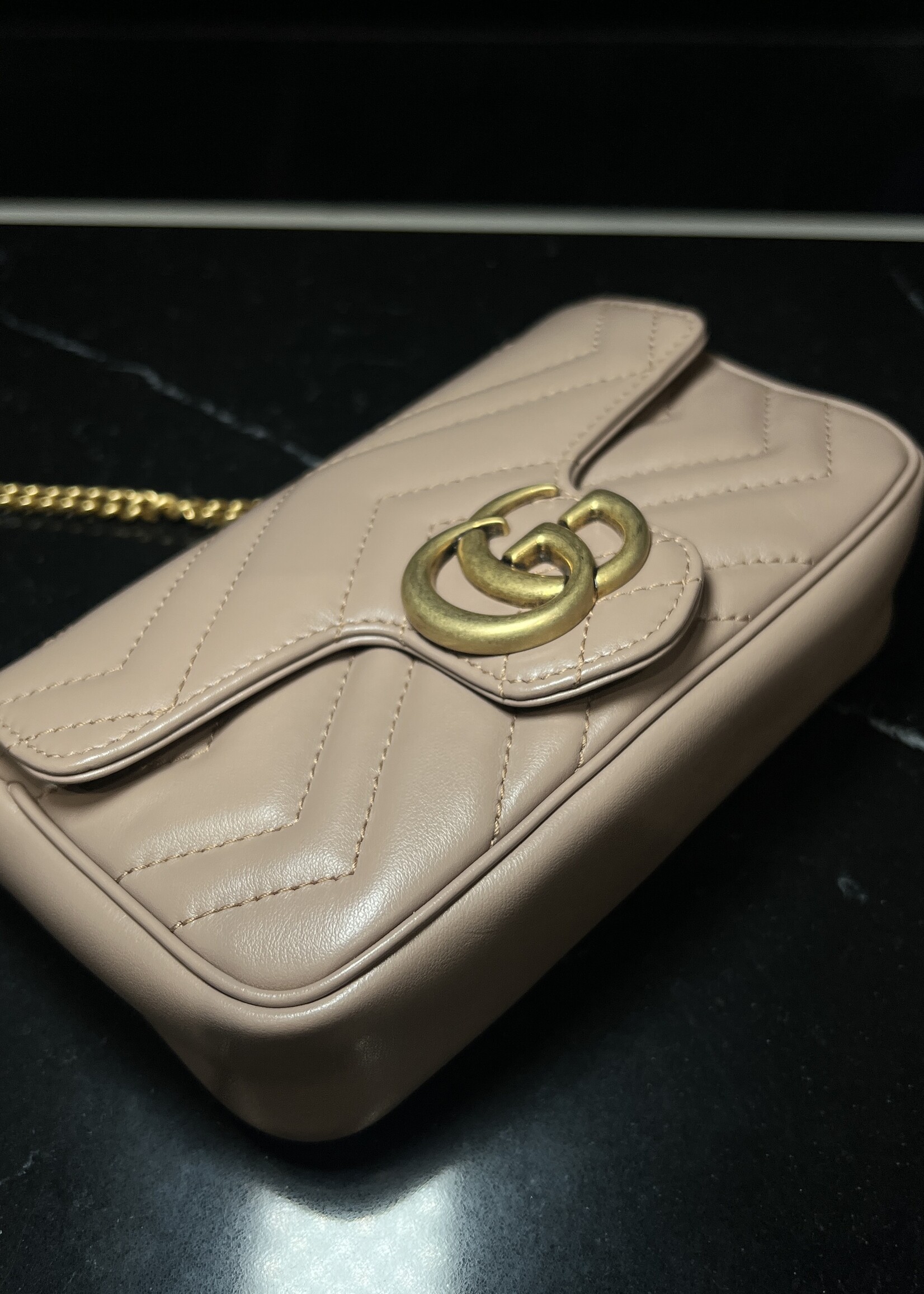 Gucci SOLD - Gucci GG Marmont Super Mini