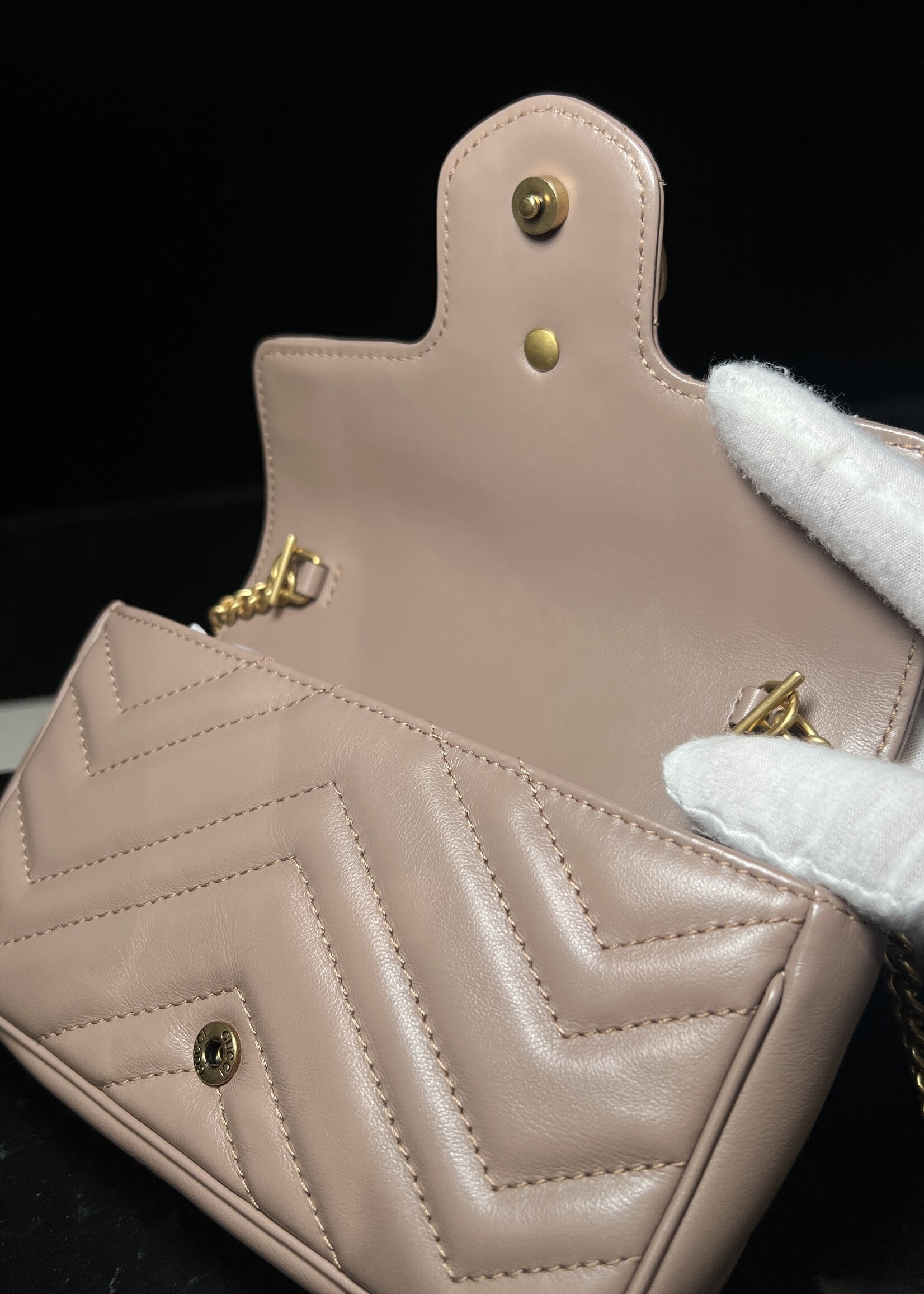 Gucci SOLD - Gucci GG Marmont Super Mini