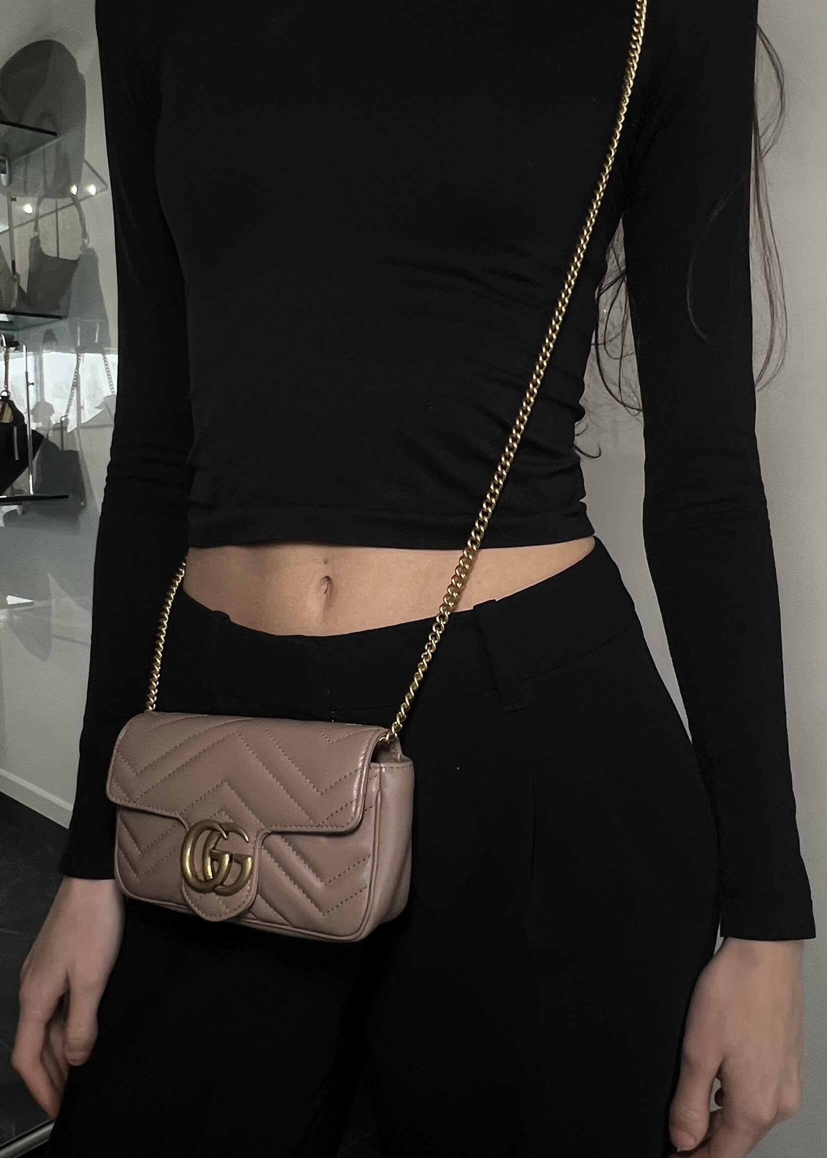 Gucci SOLD - Gucci GG Marmont Super Mini