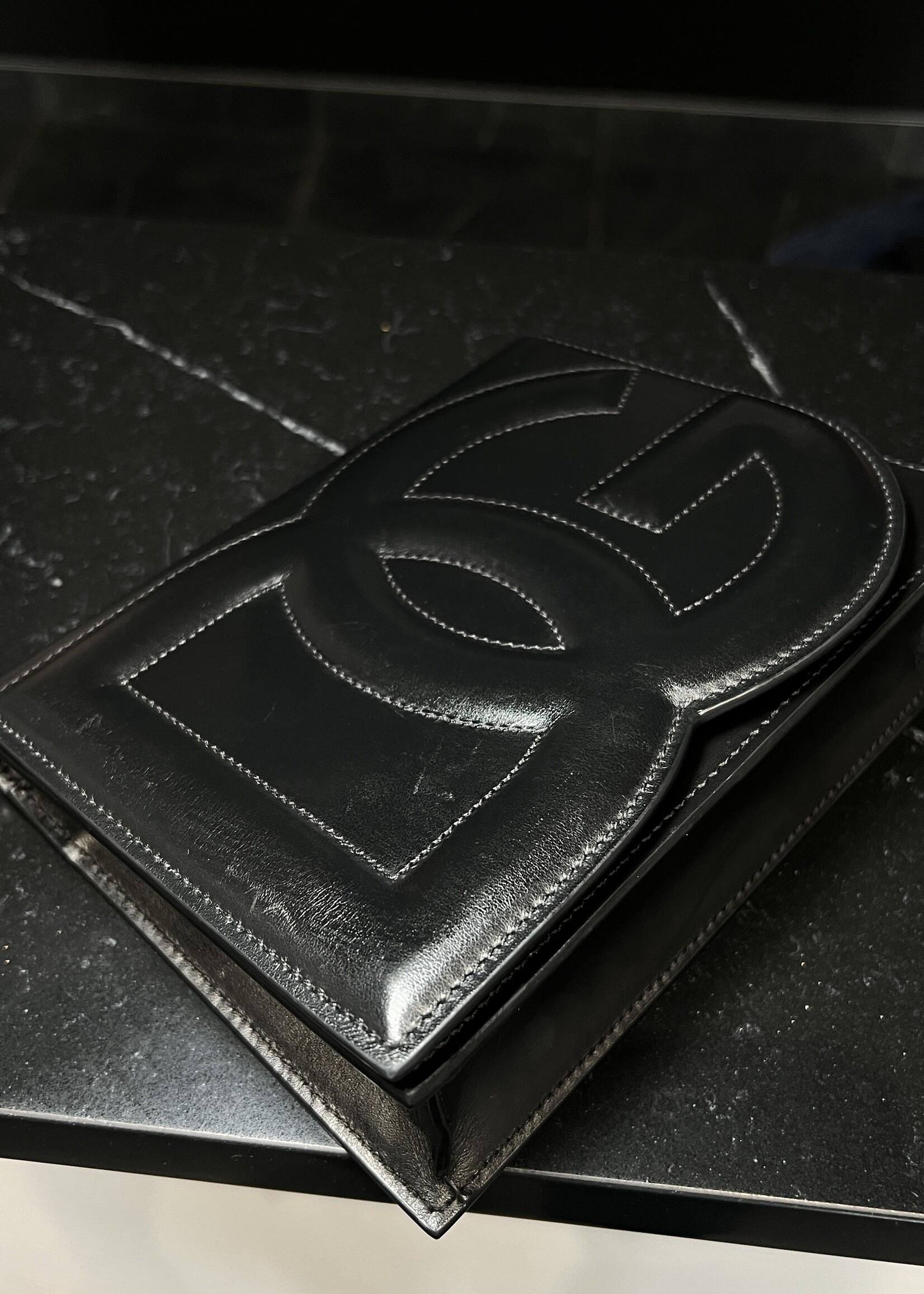 Dolce & Gabbana Dolce & Gabbana DG Logo Fall Leather Crossbody