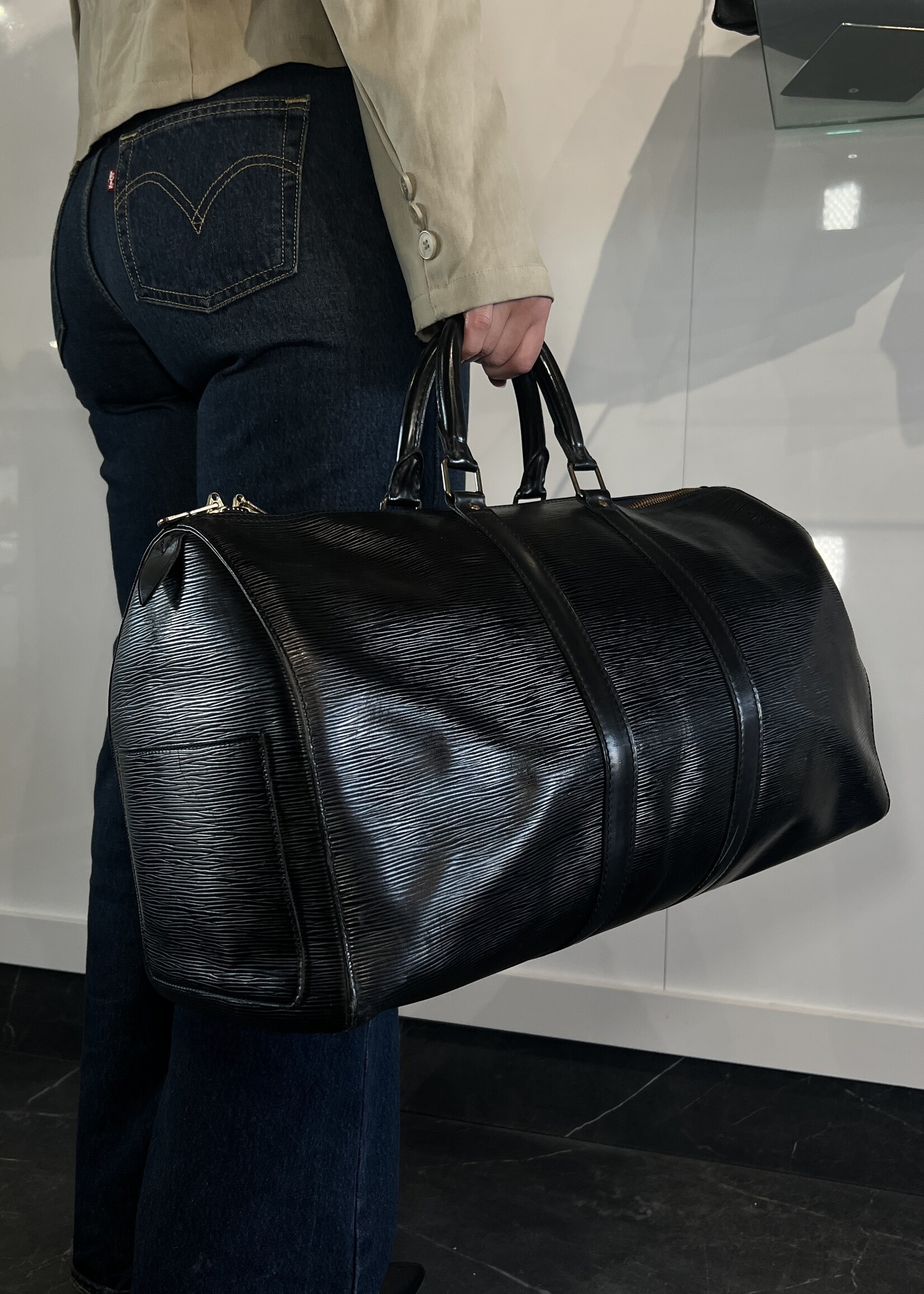 Louis Vuitton Louis Vuitton Keepall Epi