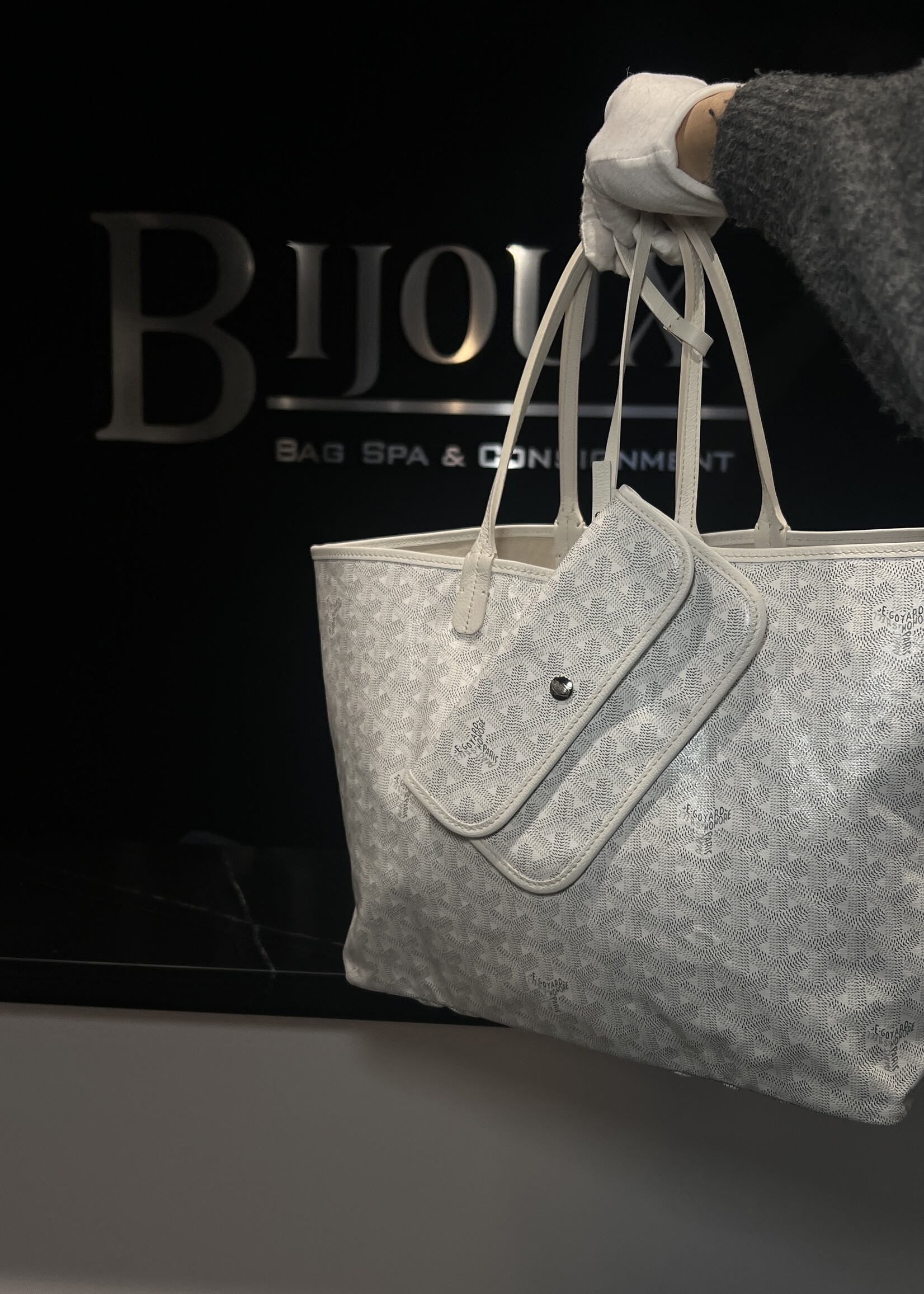 Goyard Goyard St. Louis White PM