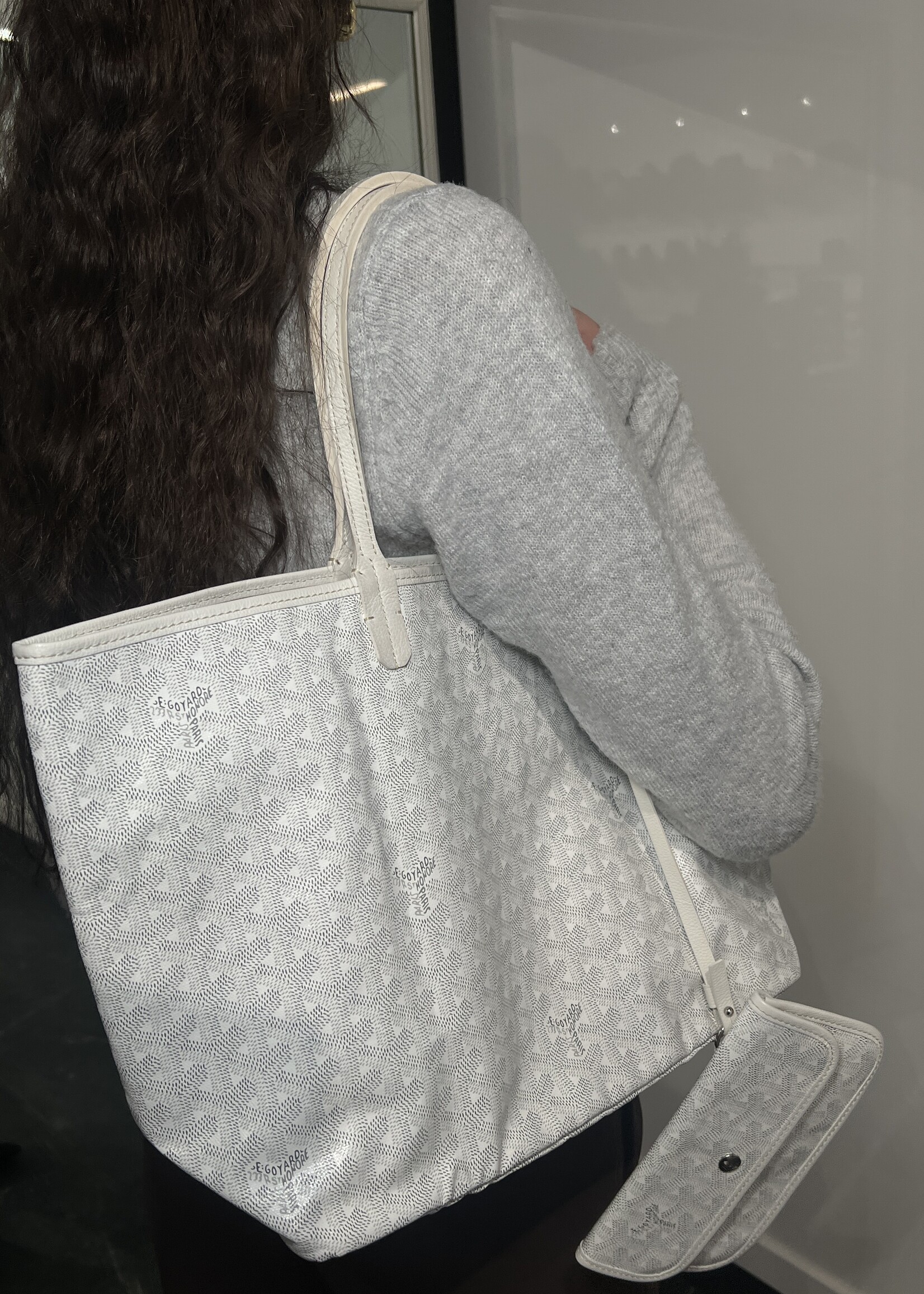 Goyard Goyard St. Louis White PM