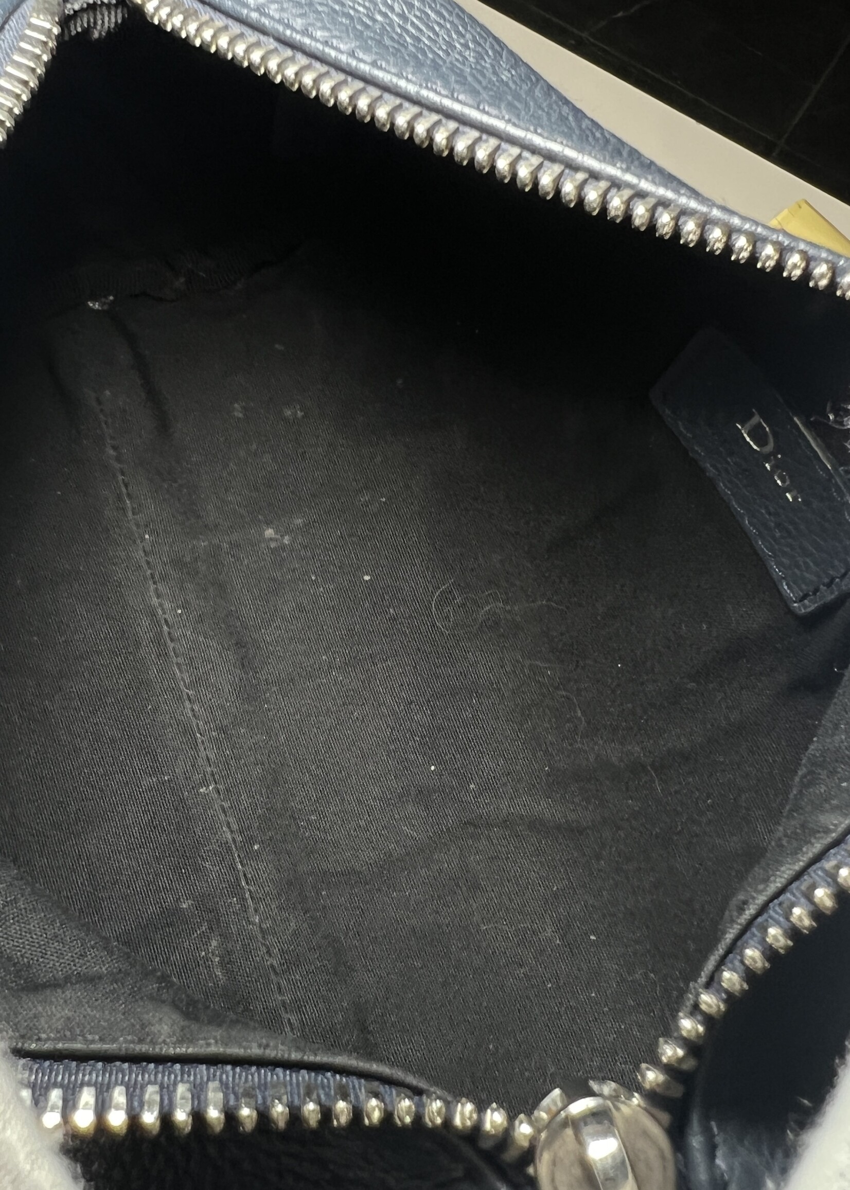 Christian Dior Dior Atelier Navy Roller Shoulder Bag