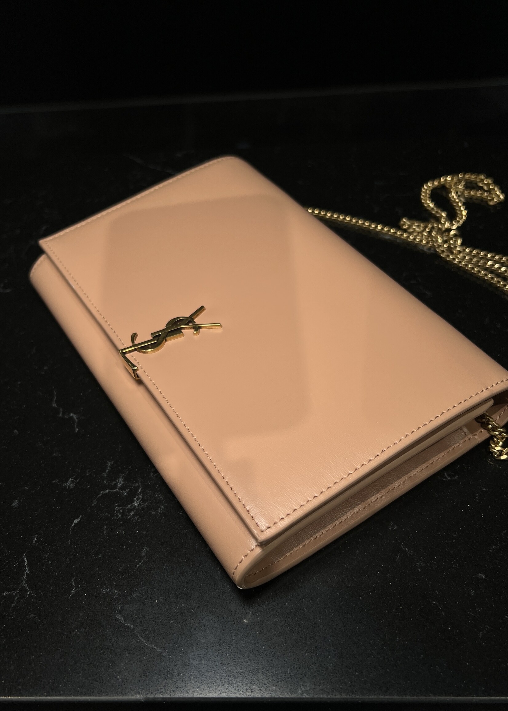 Saint Laurent SOLD - Saint Laurent Clutch on Chain