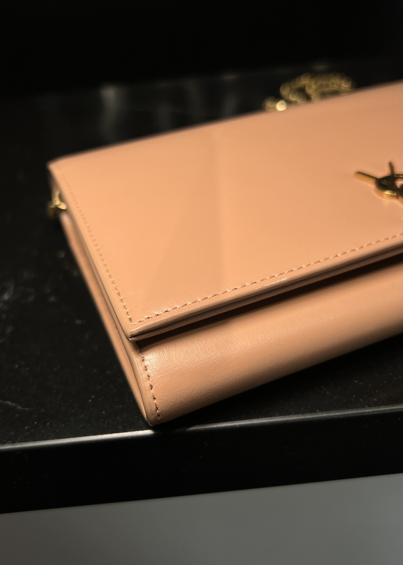 Saint Laurent SOLD - Saint Laurent Clutch on Chain