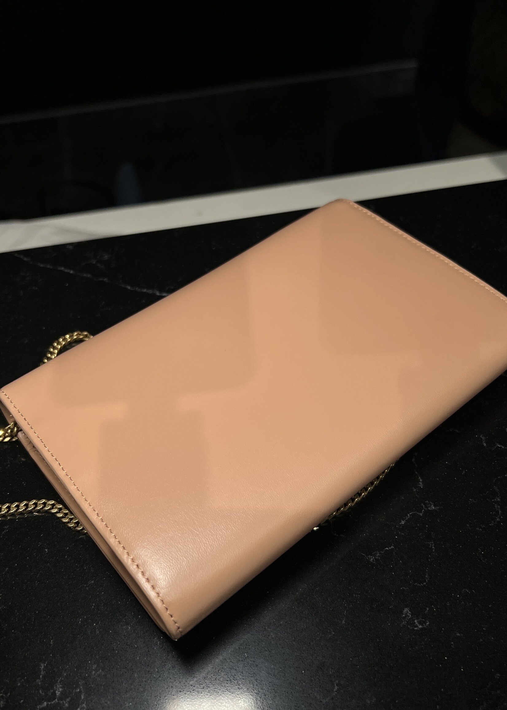 Saint Laurent SOLD - Saint Laurent Clutch on Chain