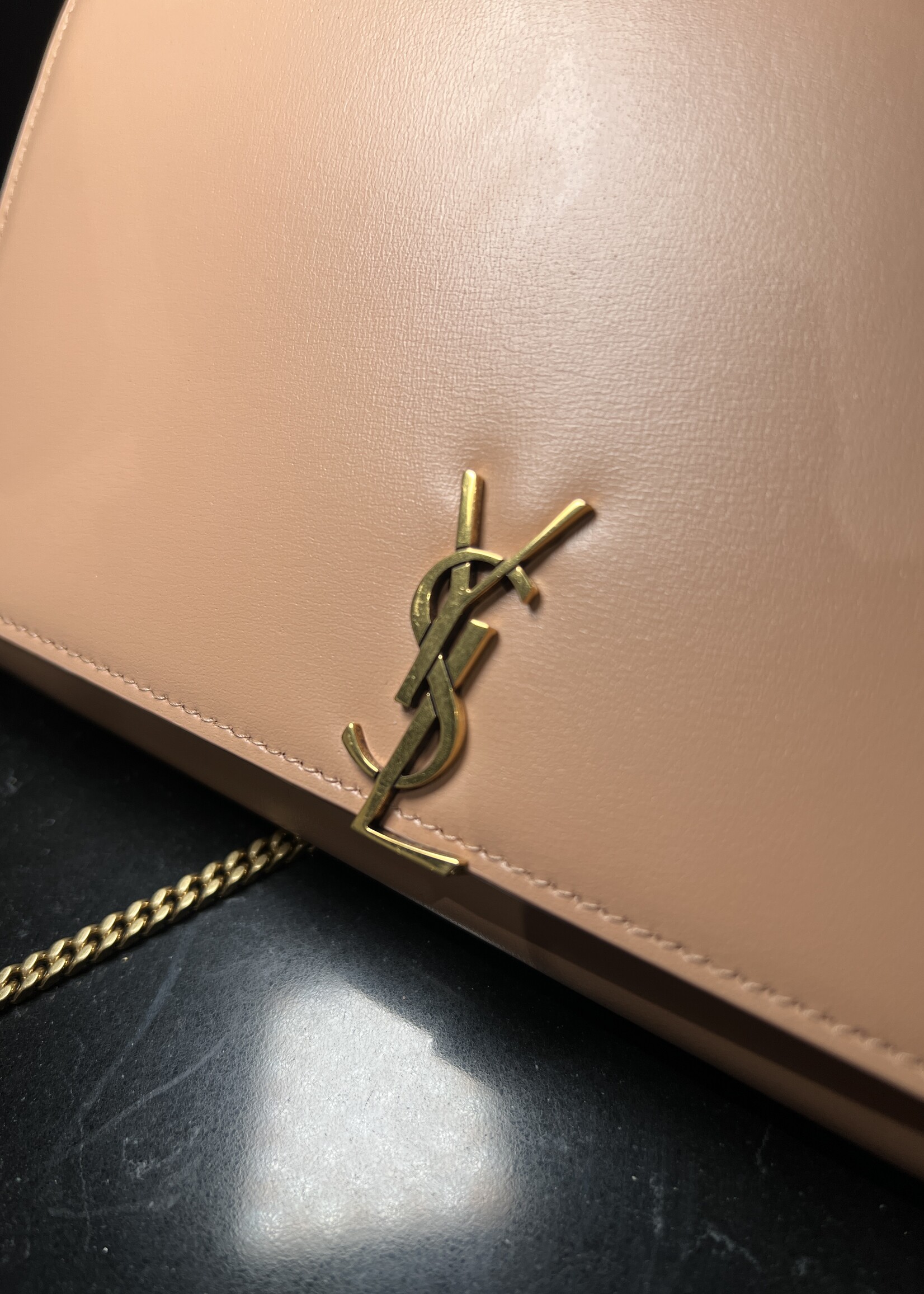 Saint Laurent SOLD - Saint Laurent Clutch on Chain