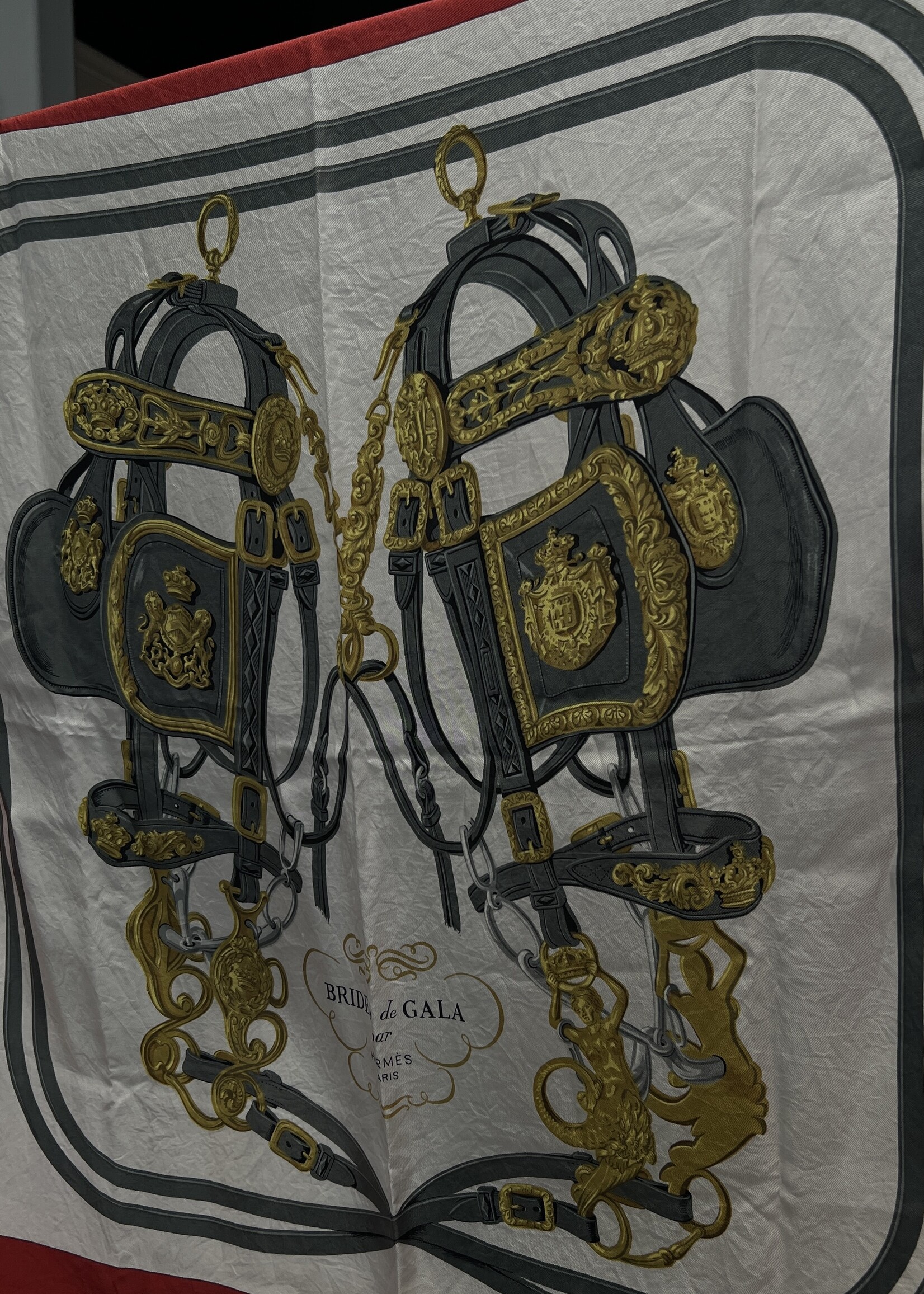 Hermes SOLD- Hermes Brides De Gala Silk Scarf