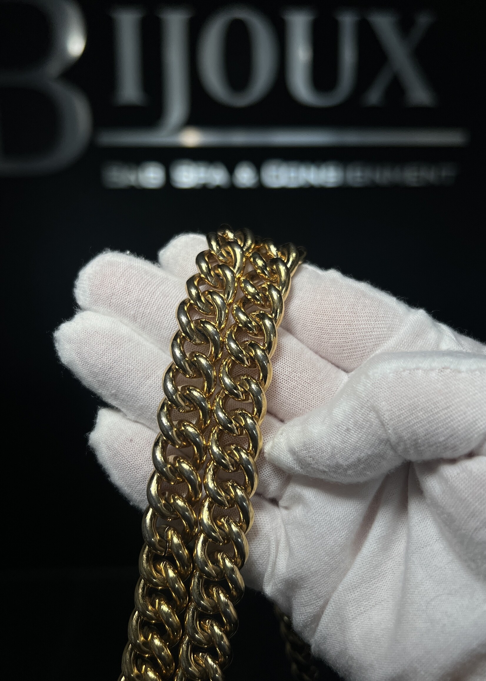 Gucci Gucci Black Padlock Vinyl Crossbody