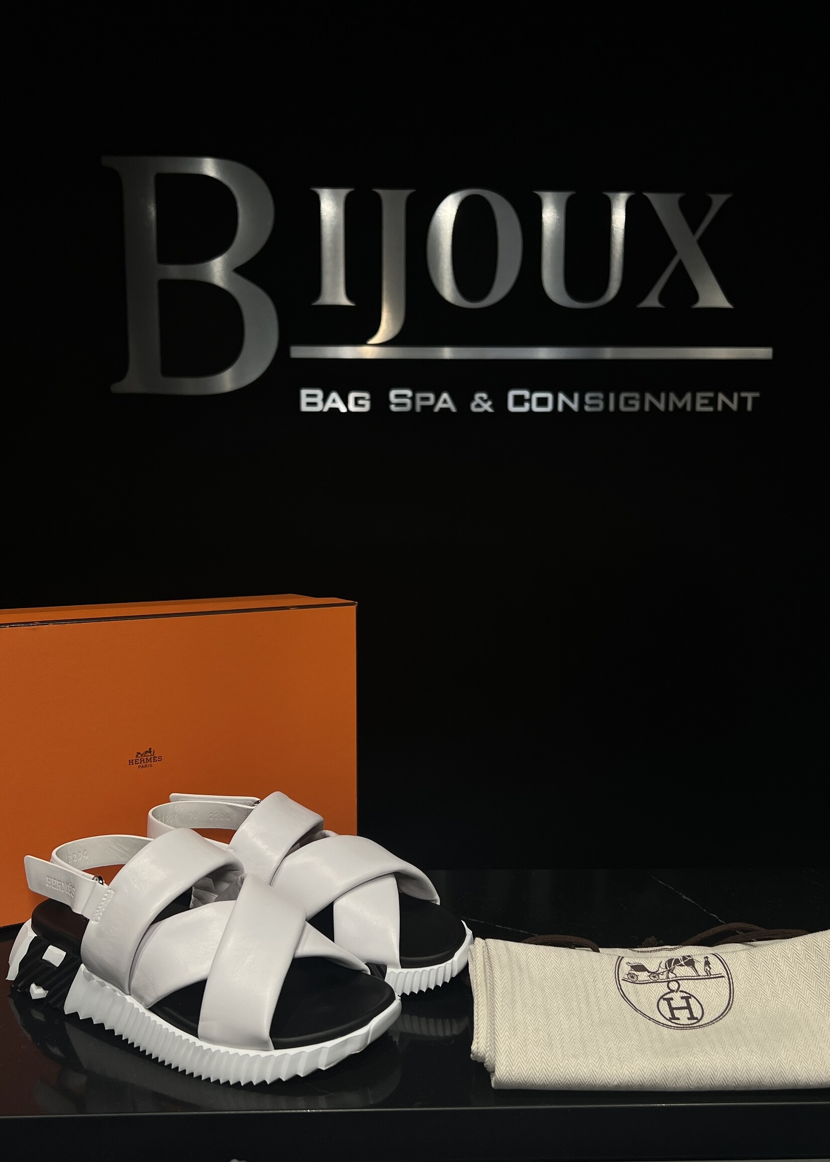 Hermes Hermes Electric Slingback Sandals - 8