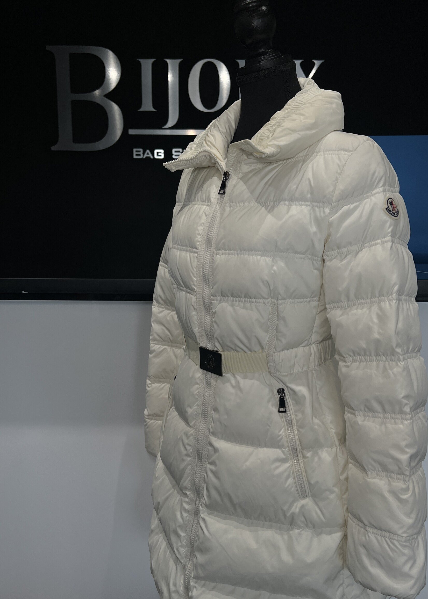 Moncler Accenteur Belted Quilted Down Puffer Jacket - 2