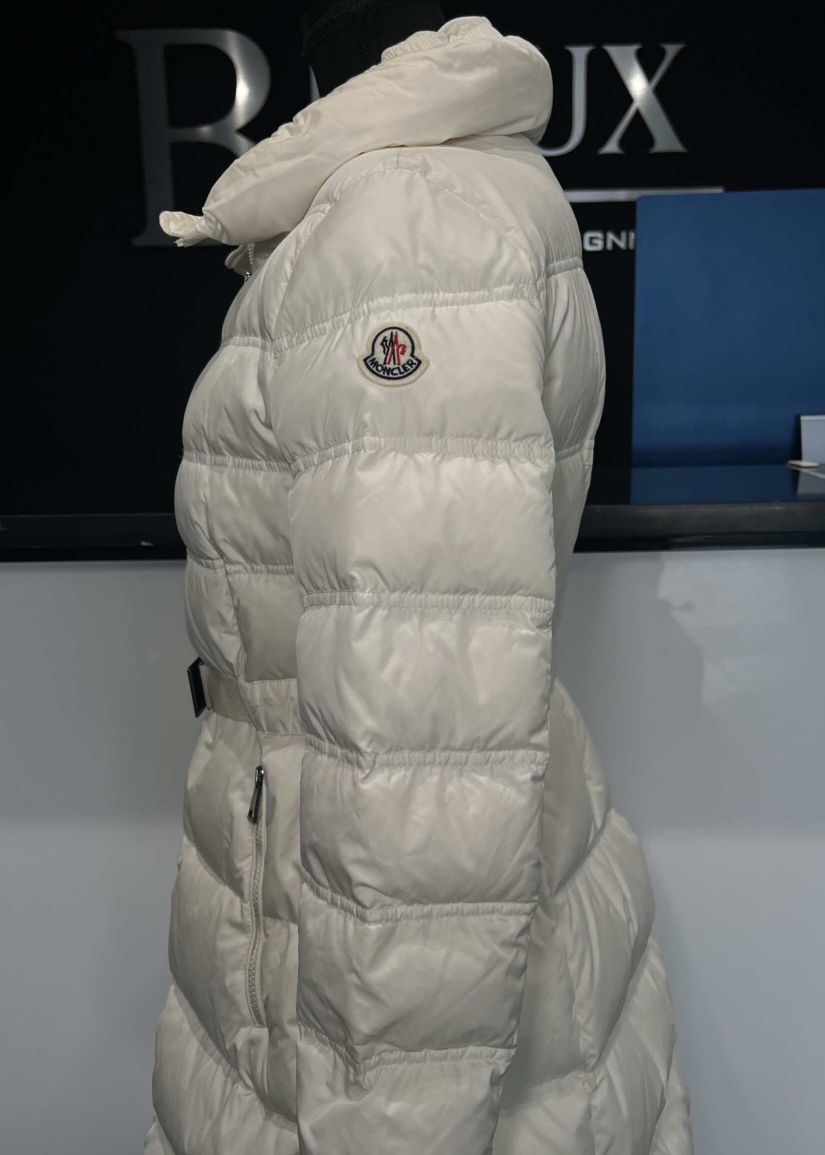 Moncler Accenteur Belted Quilted Down Puffer Jacket - 2