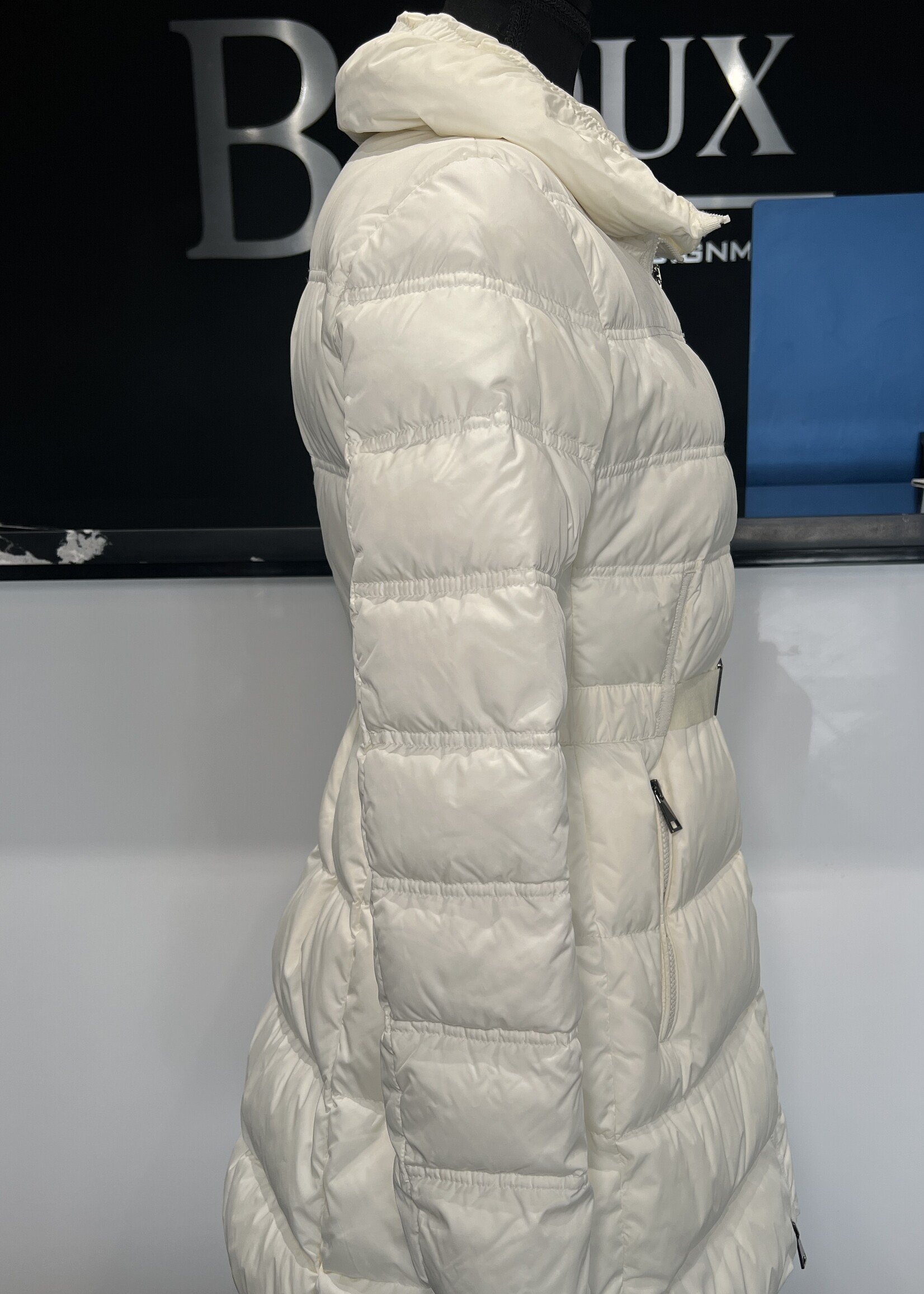 Moncler Accenteur Belted Quilted Down Puffer Jacket - 2
