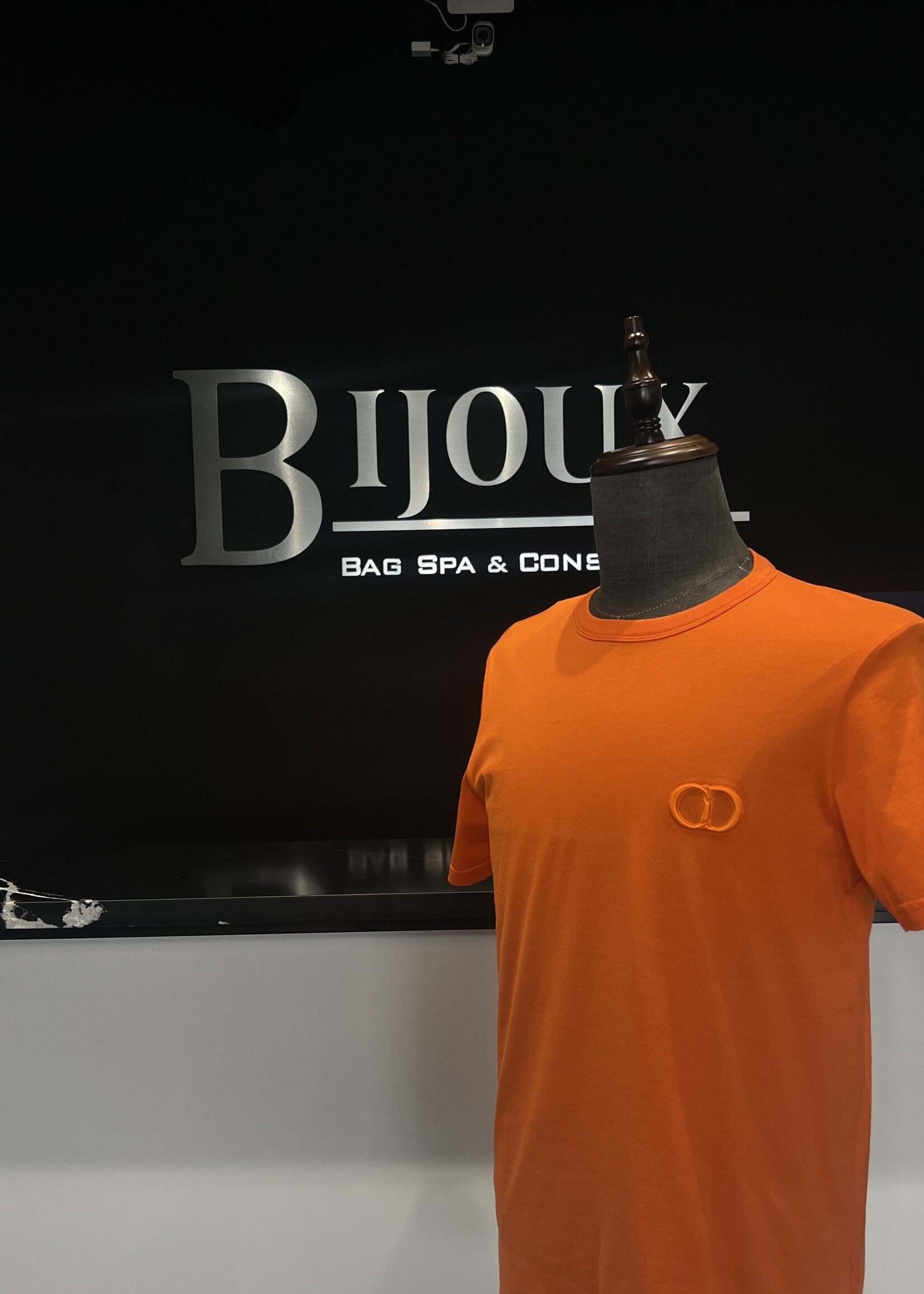 Christian Dior Dior Signature Logo Crew Neck T-Shirt - M