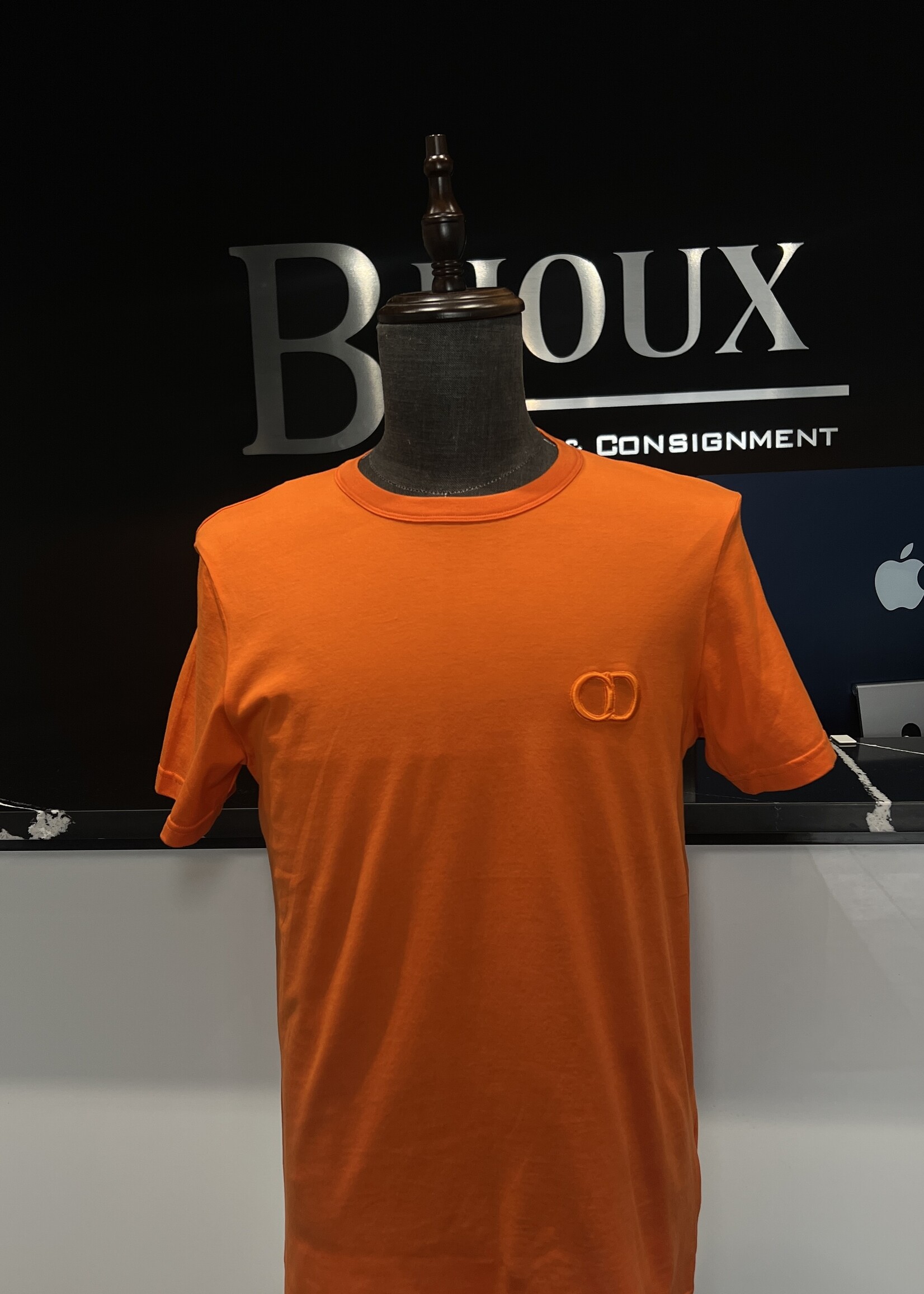 Christian Dior Dior Signature Logo Crew Neck T-Shirt - M