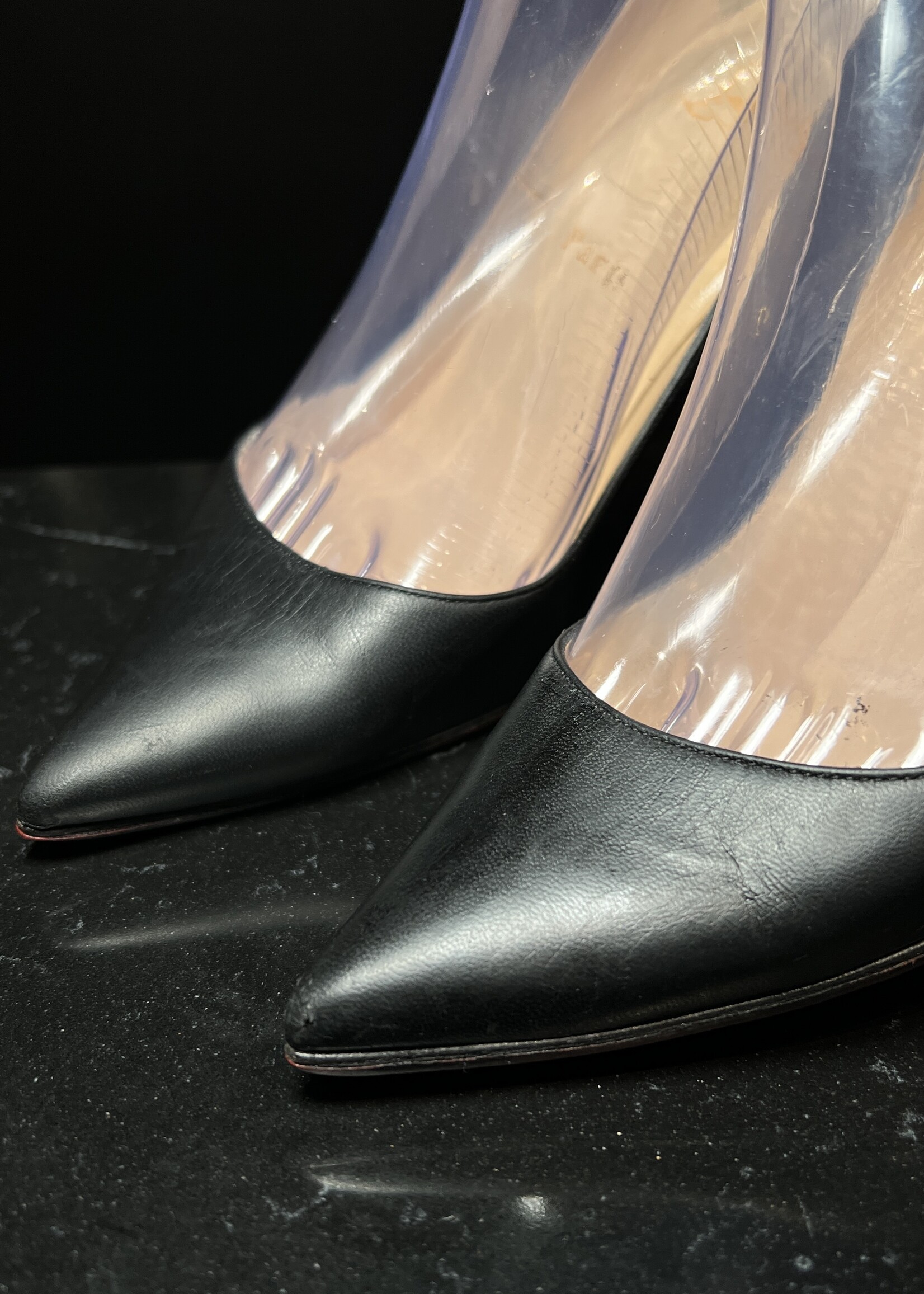 Christian Louboutin SOLD- Christian Louboutin Kate 120 Leather Black