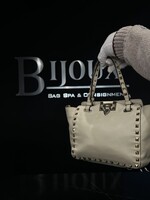 Valentino Valentino Rockstud  Mini White Tote