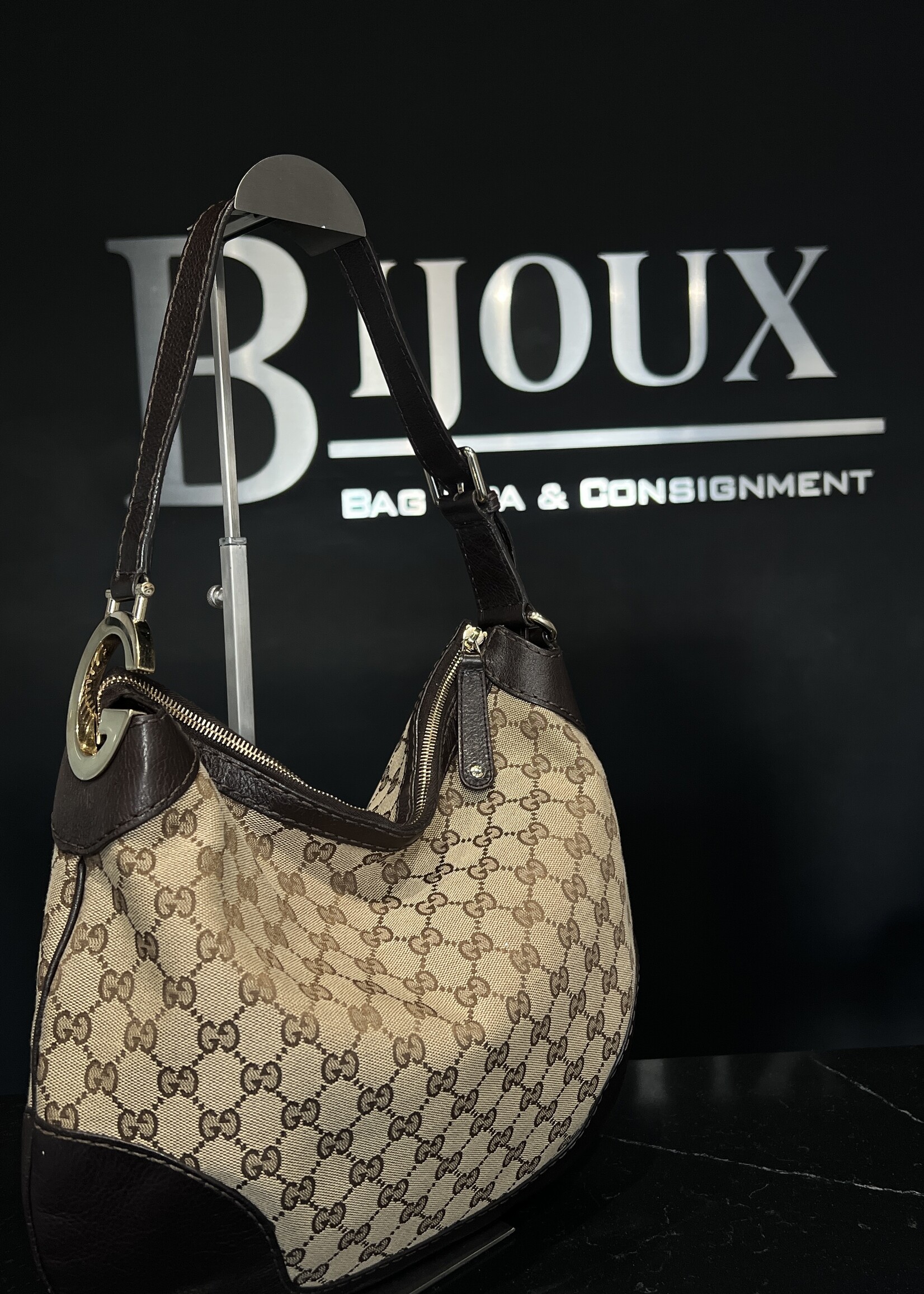 Gucci SOLD - Gucci GG Canvas Charlotte