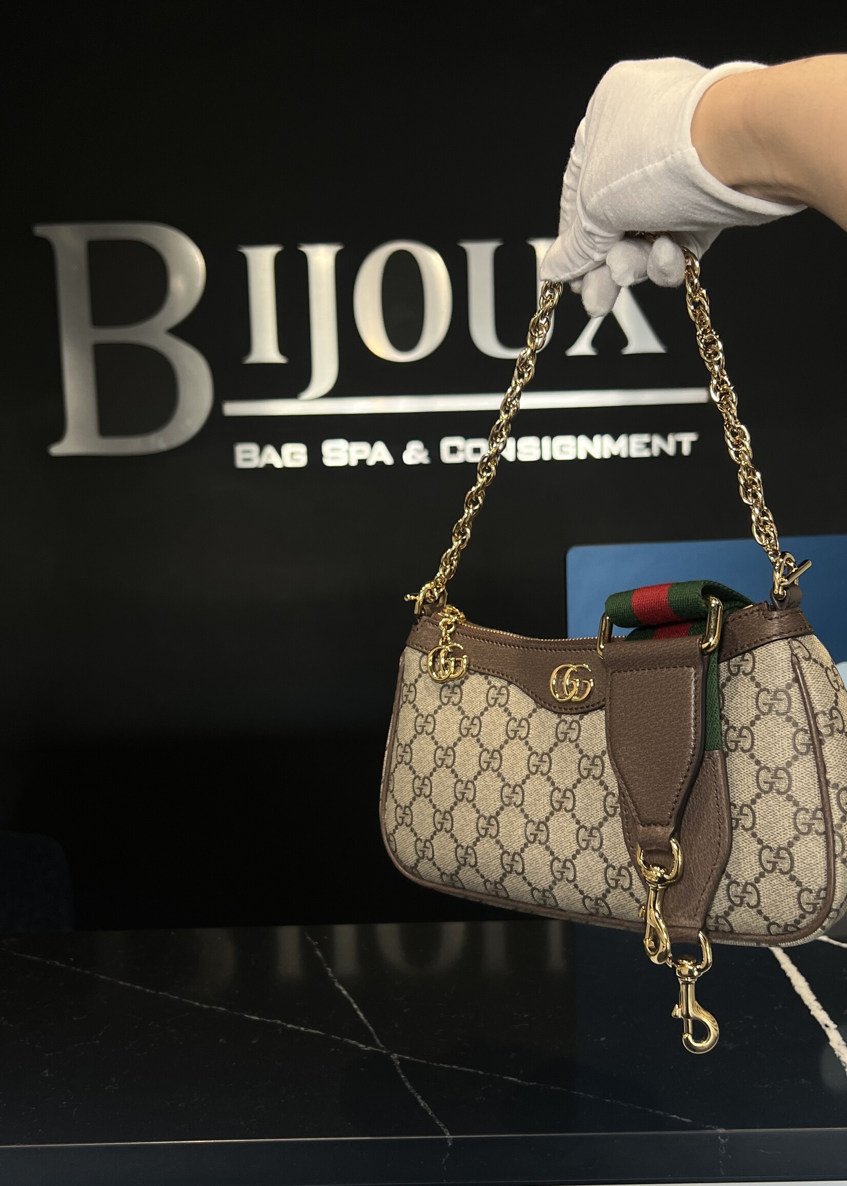 Gucci SOLD - Gucci Ophidia Small  Shoulder Bag