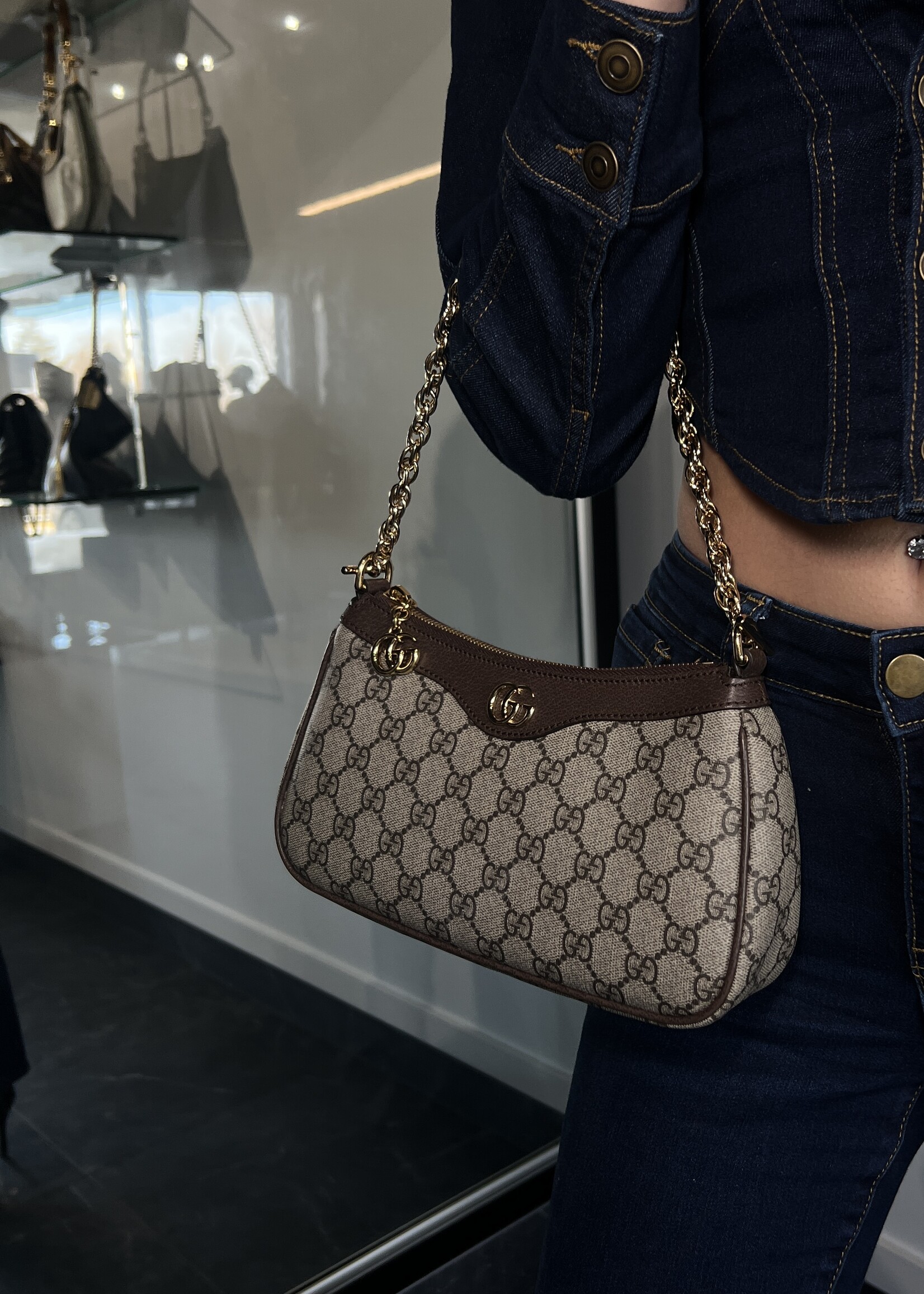 Gucci SOLD - Gucci Ophidia Small  Shoulder Bag