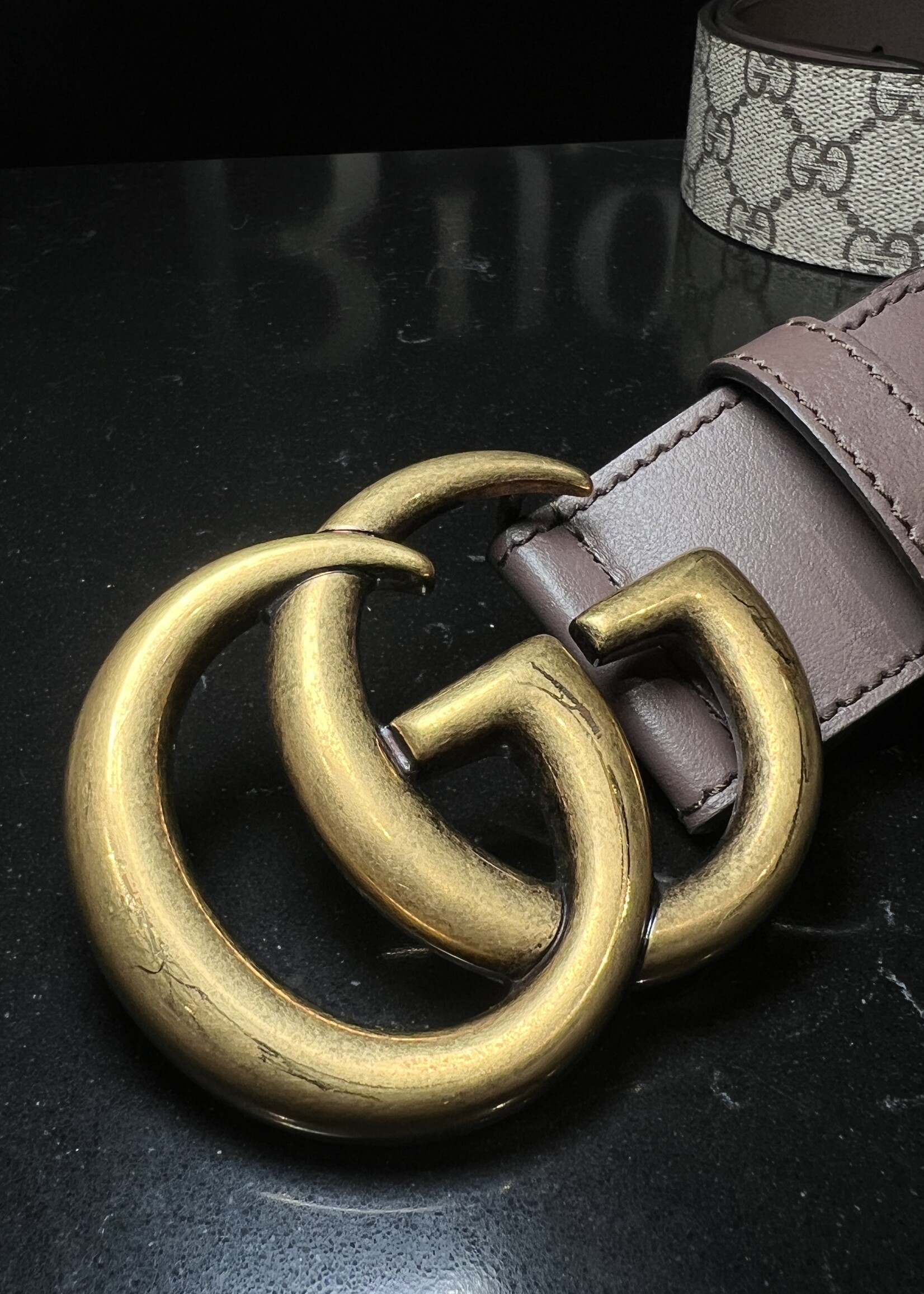 Gucci Gucci Marmont Belt 80