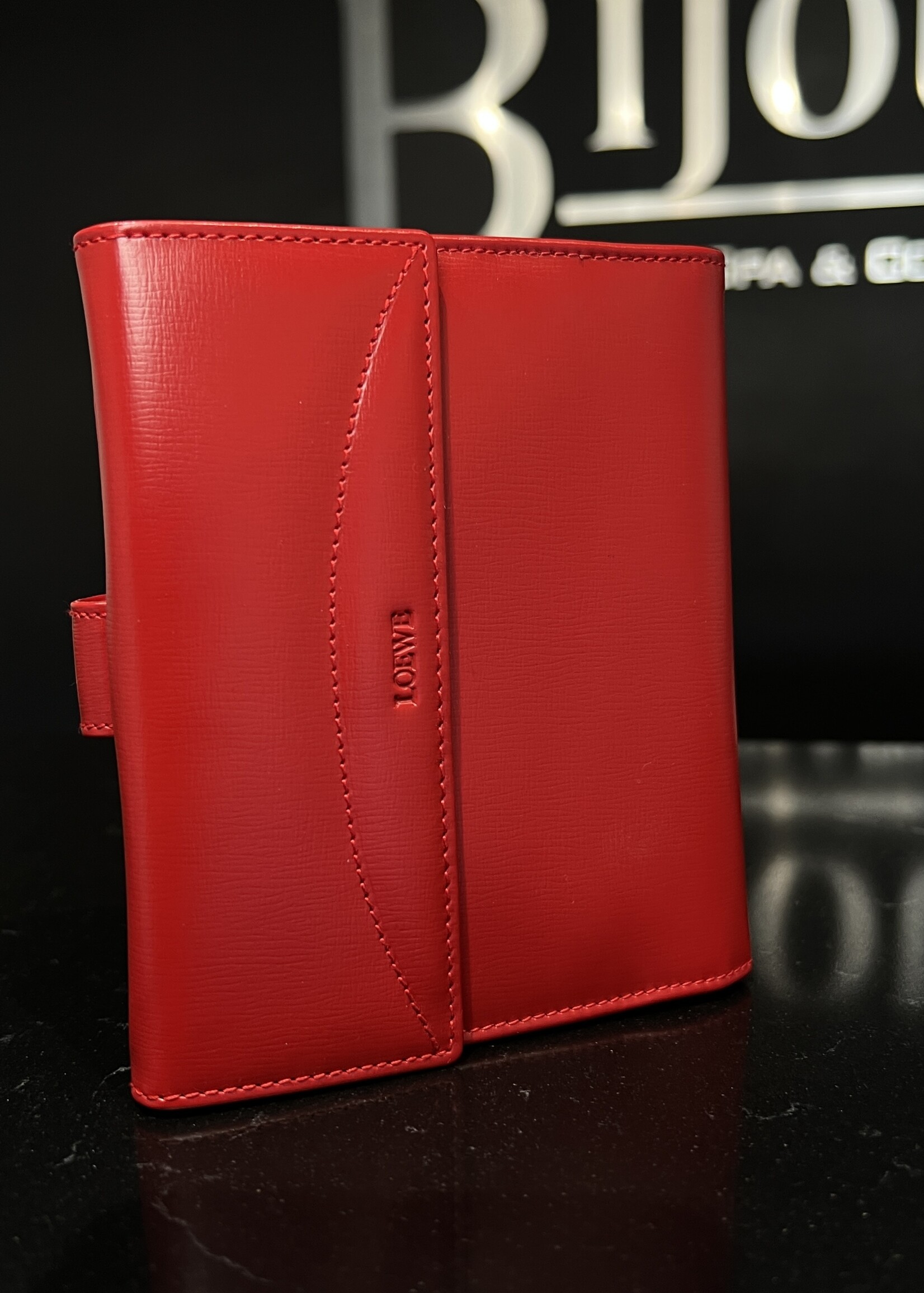 Loewe Loewe Red Wallet