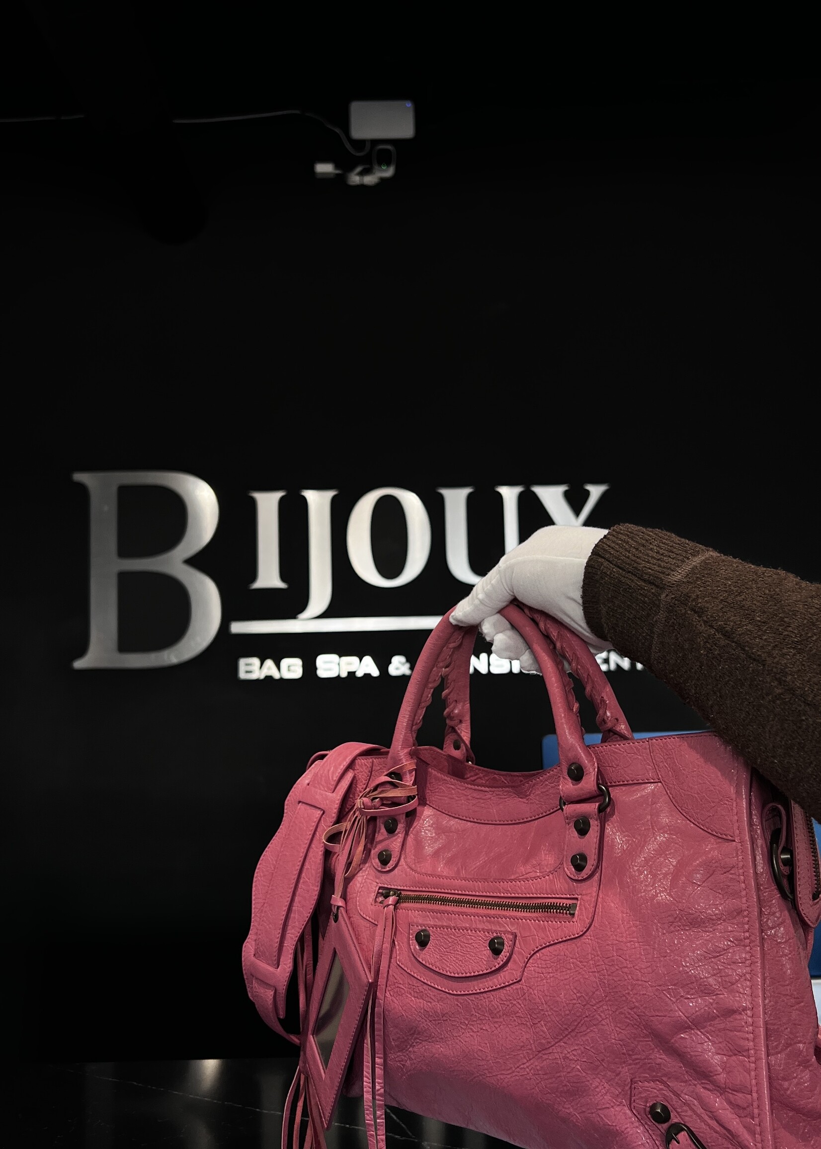 Balenciaga SOLD- Balenciaga Medium Pink City Bag