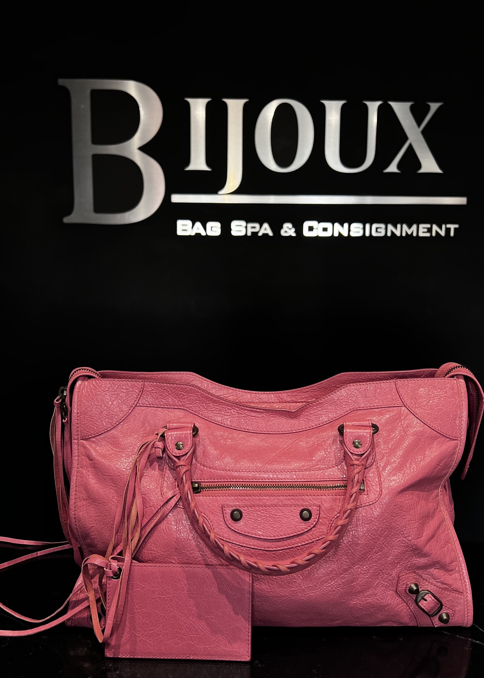 Balenciaga SOLD- Balenciaga Medium Pink City Bag