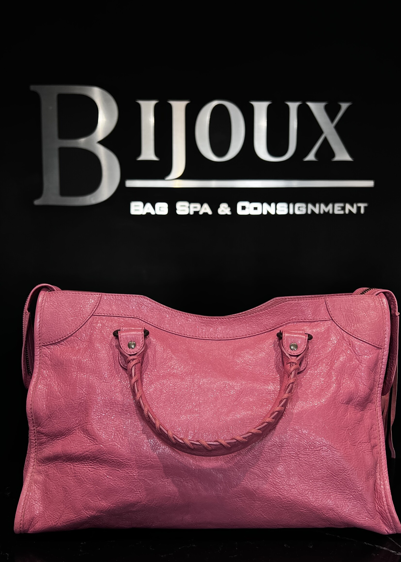 Balenciaga SOLD- Balenciaga Medium Pink City Bag