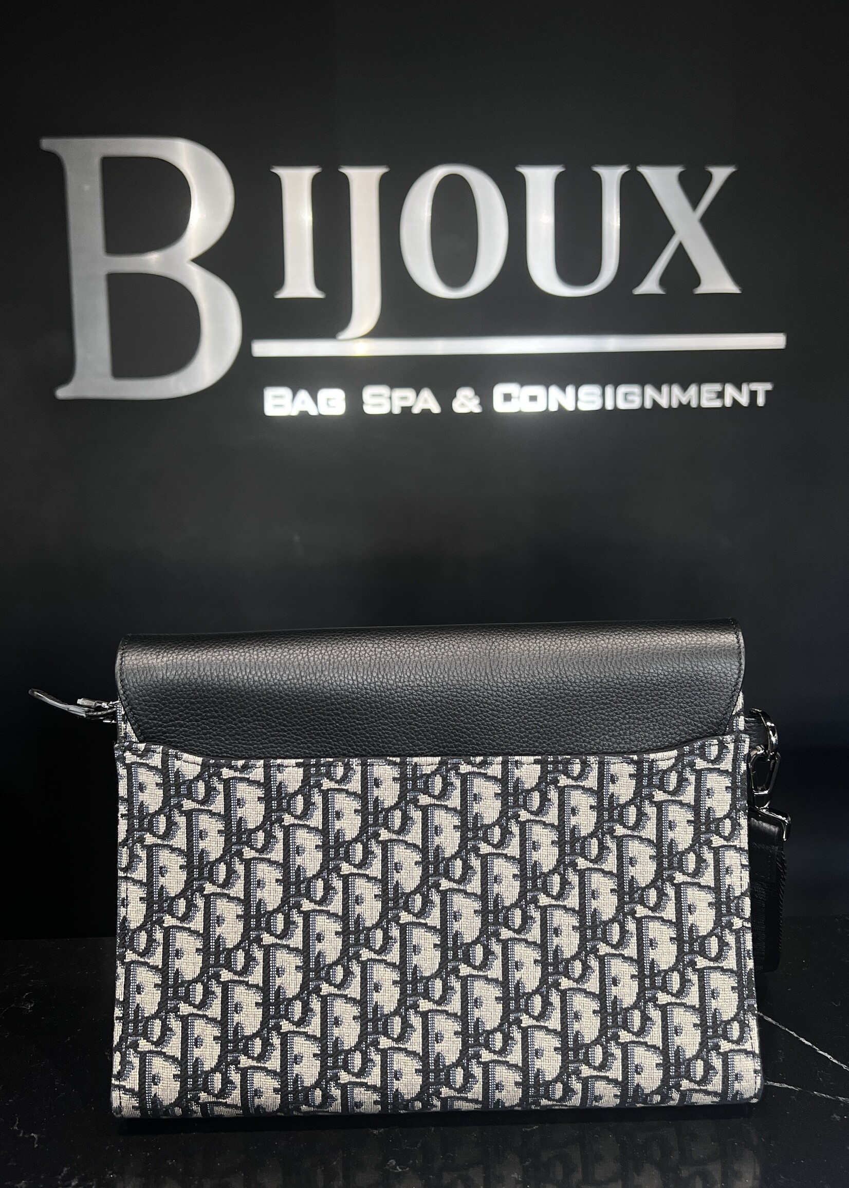 Christian Dior Christian Dior Saddle A5 Triangle Pouch