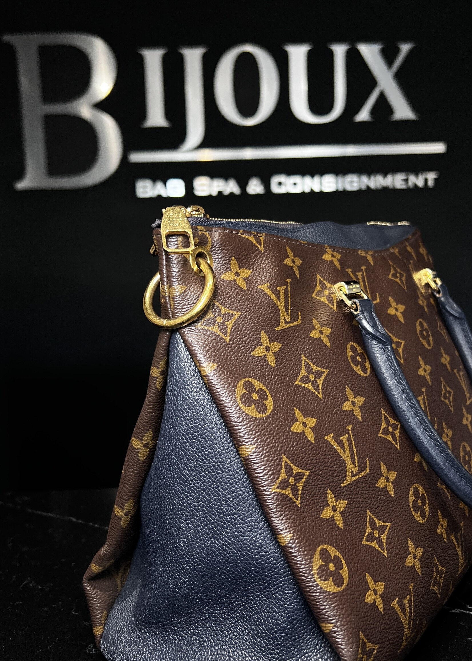 Louis Vuitton SOLD - Louis Vuitton Navy Pallas