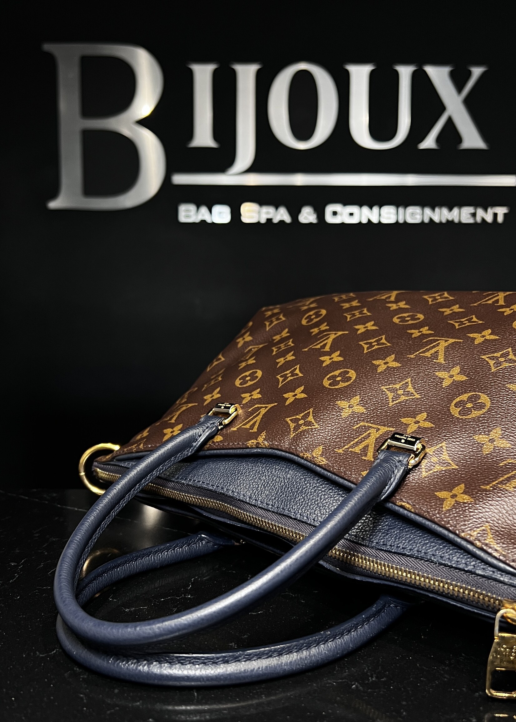 Louis Vuitton SOLD - Louis Vuitton Navy Pallas