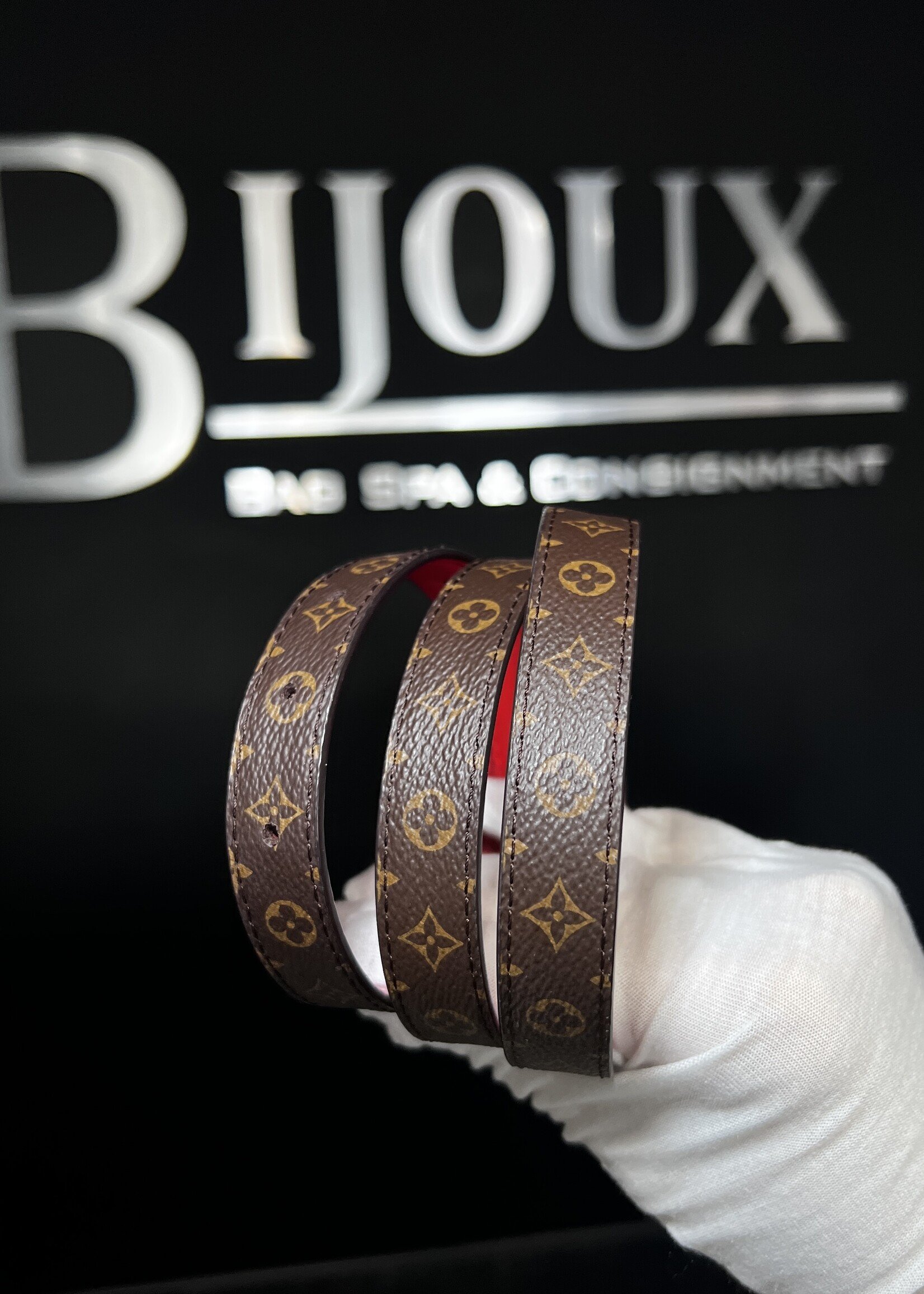 Louis Vuitton Louis Vuitton Pretty Reversible Belt